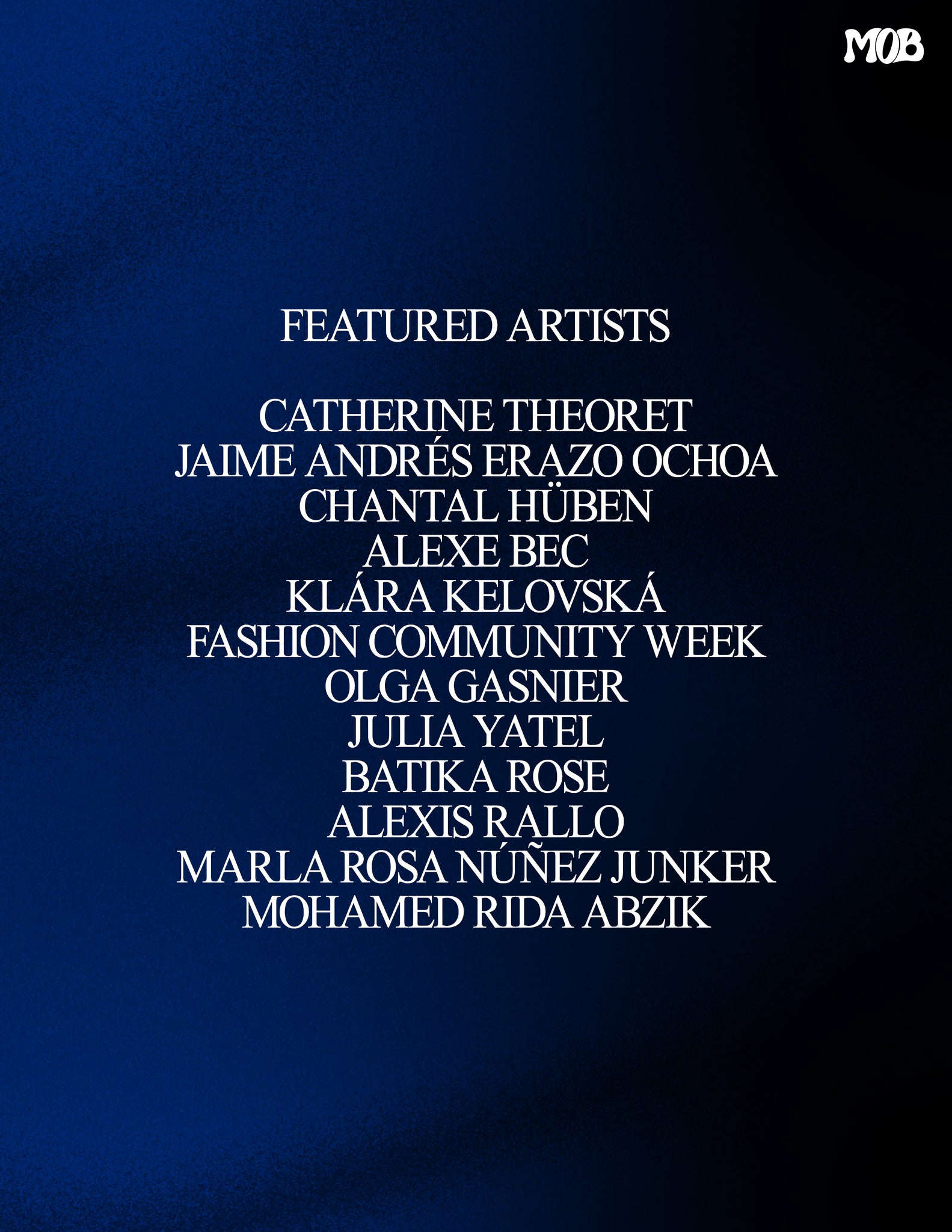 MOB JOURNAL | VOLUME FIFTY FIVE | ISSUE #11