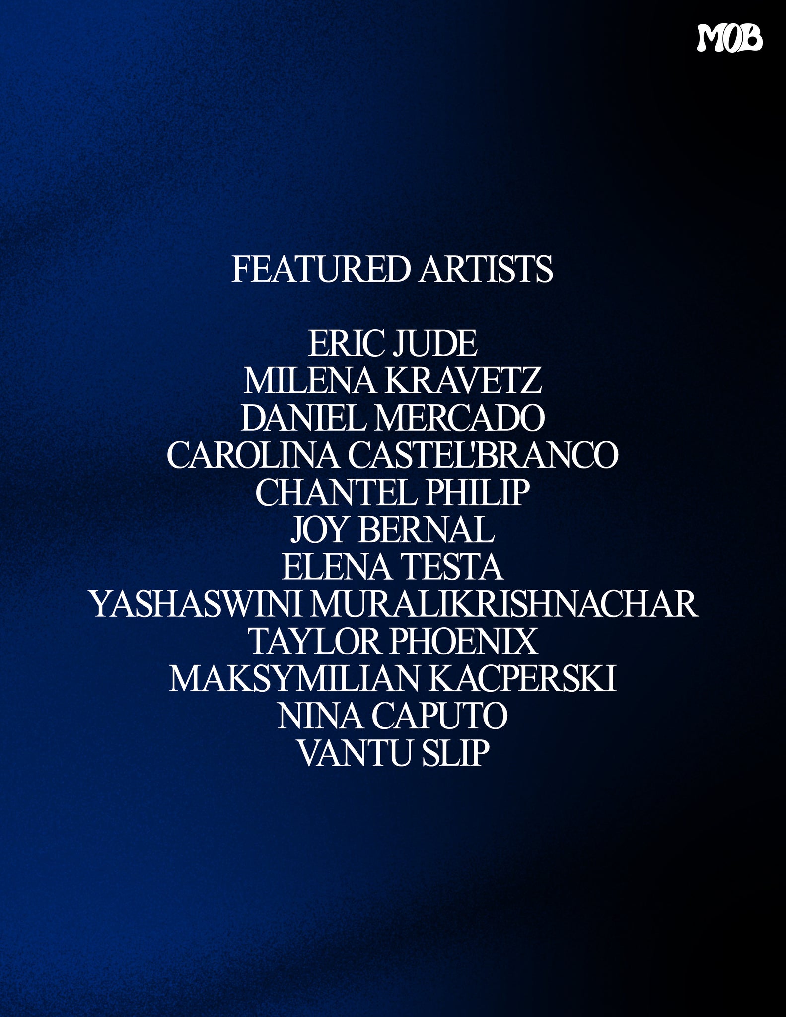 MOB JOURNAL | VOLUME FIFTY FIVE | ISSUE #12
