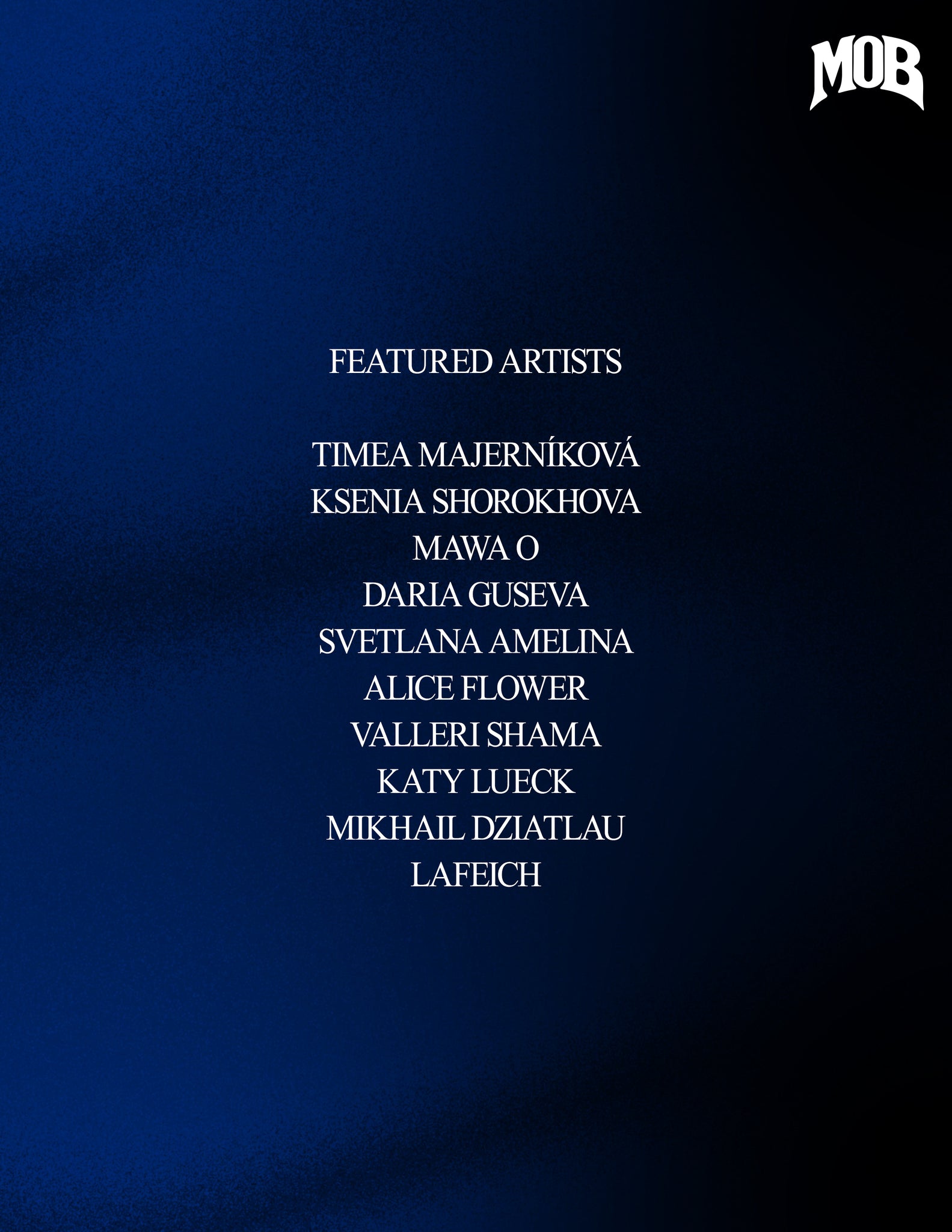 MOB JOURNAL | VOLUME FIFTY SIX | ISSUE #16