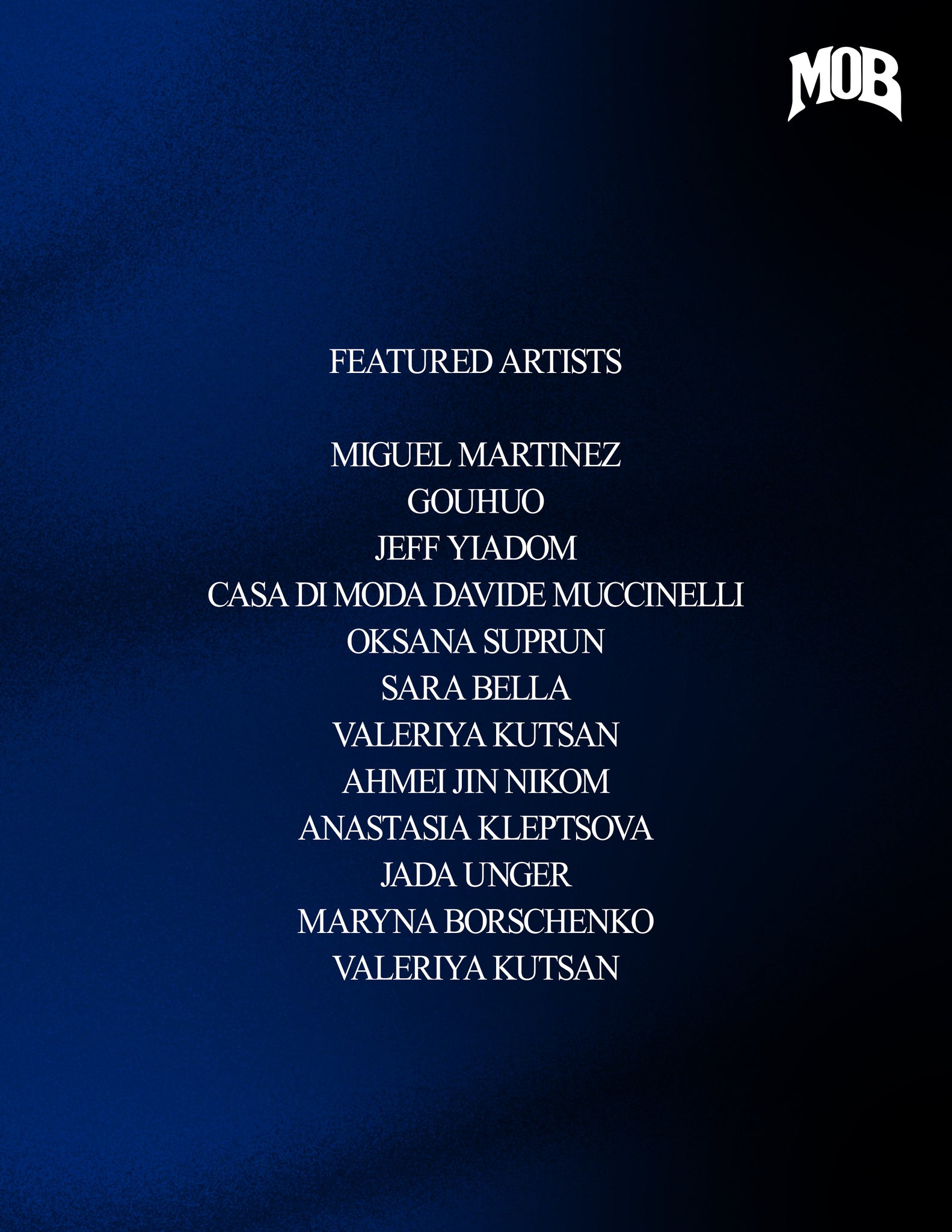 MOB JOURNAL | VOLUME FIFTY SIX | ISSUE #33
