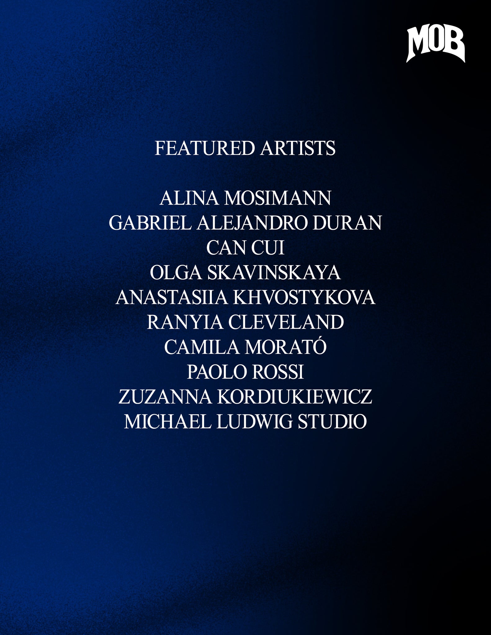 MOB JOURNAL | VOLUME FIFTY SEVEN | ISSUE #01