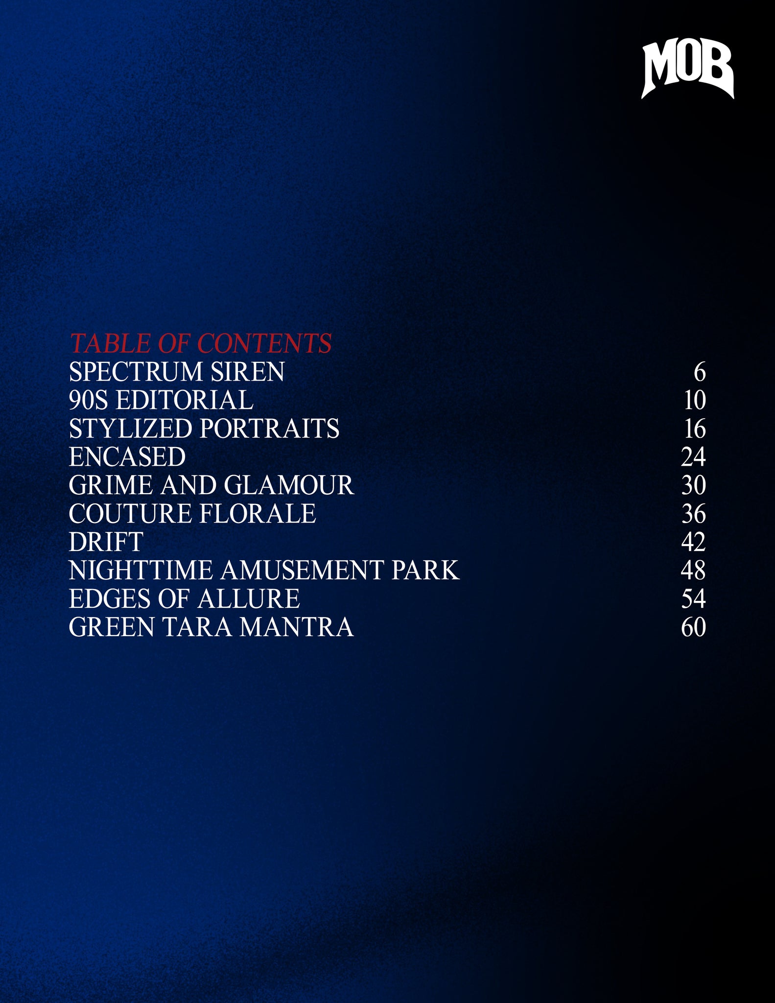 MOB JOURNAL | VOLUME FIFTY SEVEN | ISSUE #05