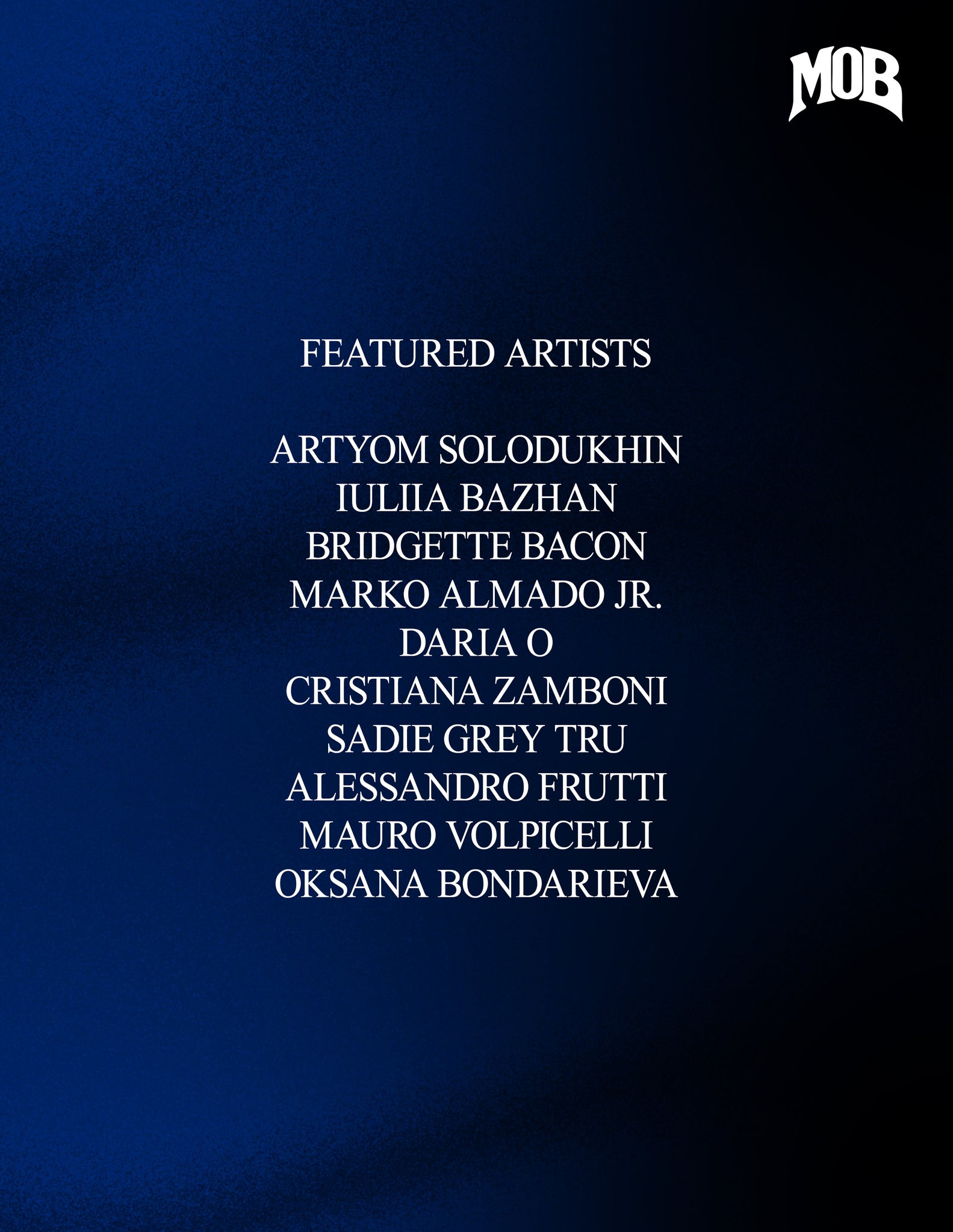 MOB JOURNAL | VOLUME FIFTY SEVEN | ISSUE #17