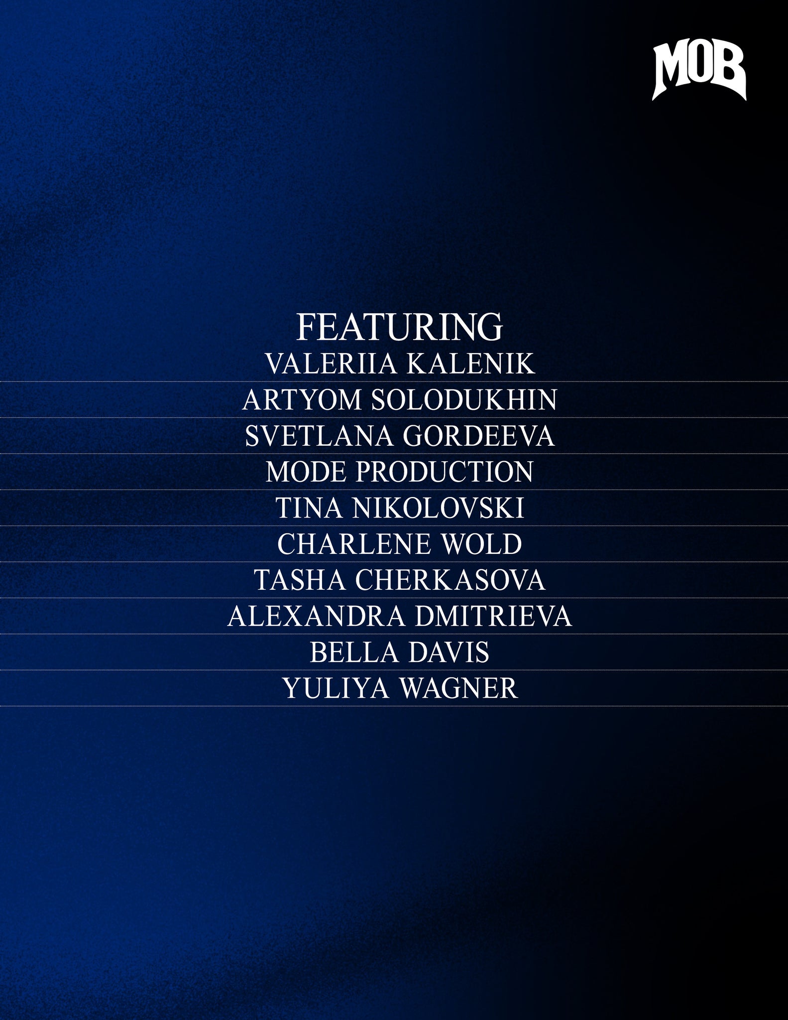 MOB JOURNAL | VOLUME FIFTY EIGHT | ISSUE #06