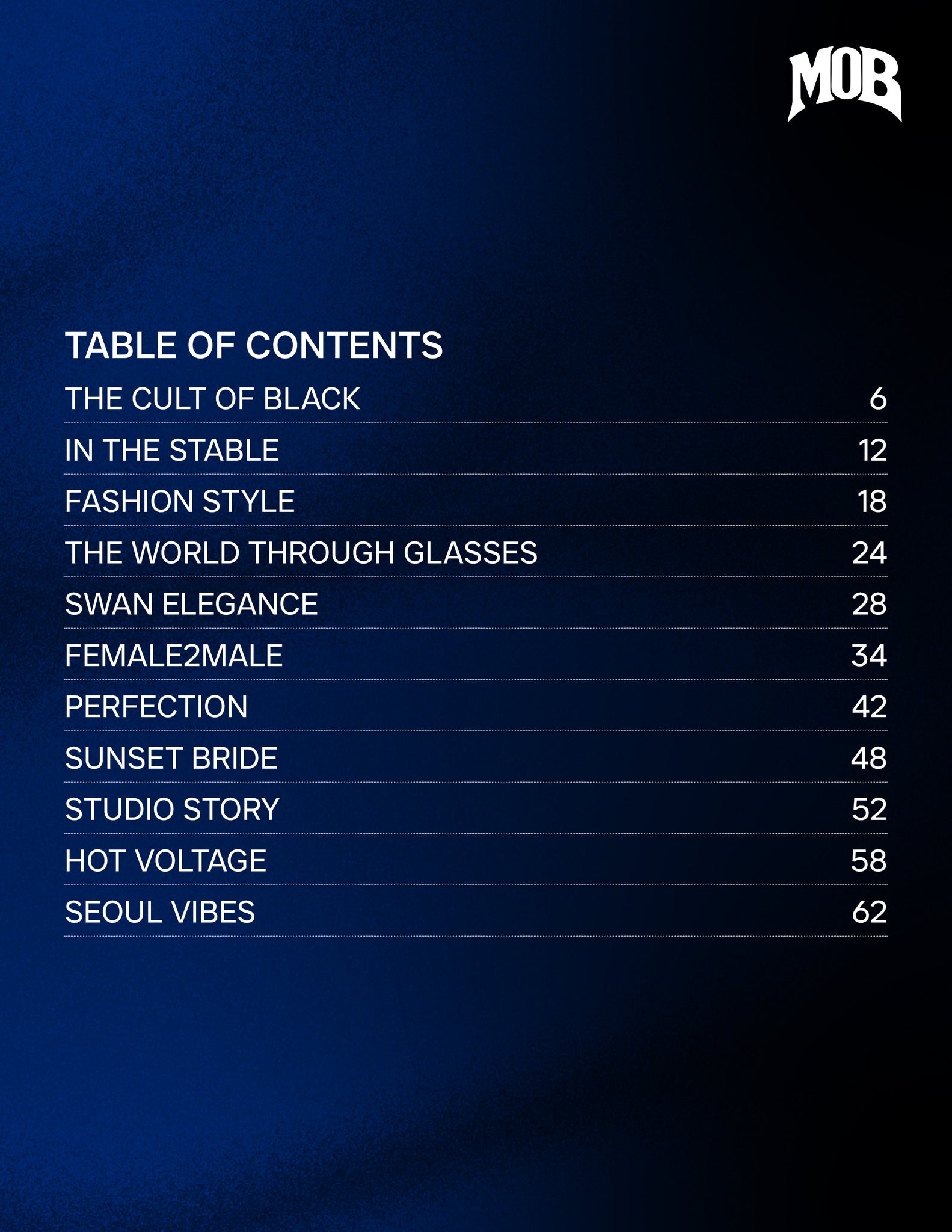 MOB JOURNAL | VOLUME FIFTY EIGHT | ISSUE #09