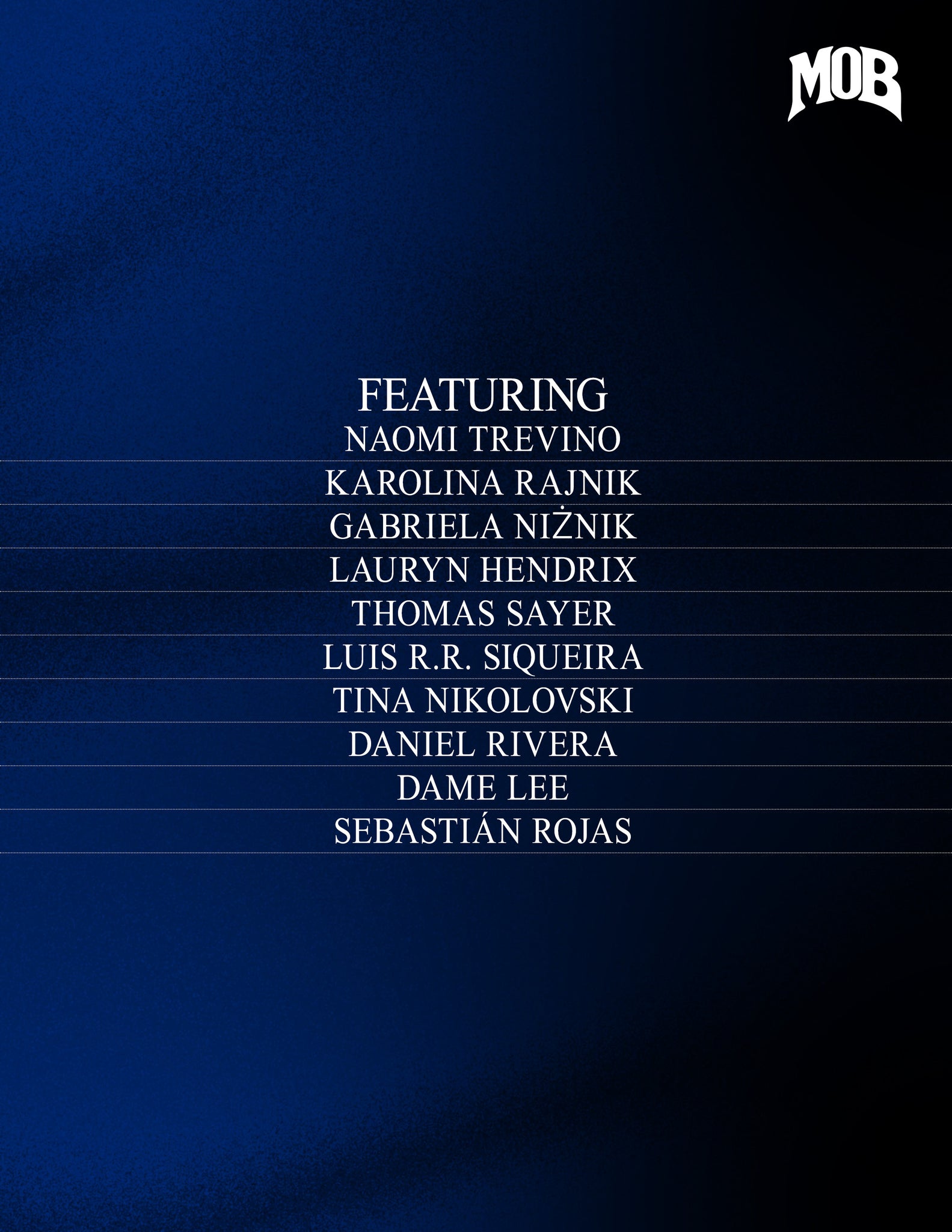 MOB JOURNAL | VOLUME FIFTY EIGHT | ISSUE #10