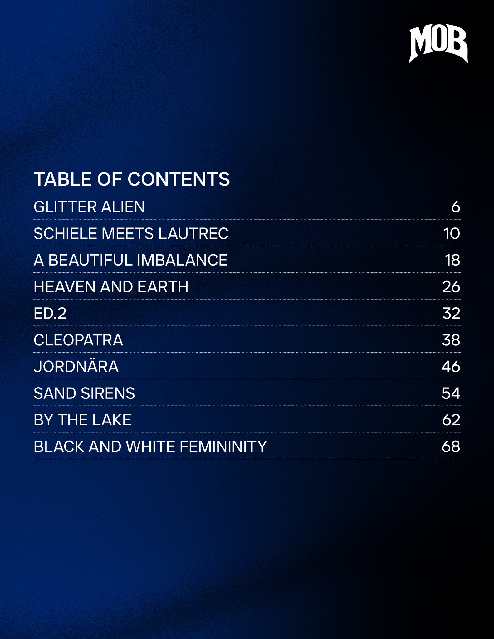 MOB JOURNAL | VOLUME FIFTY EIGHT | ISSUE #20