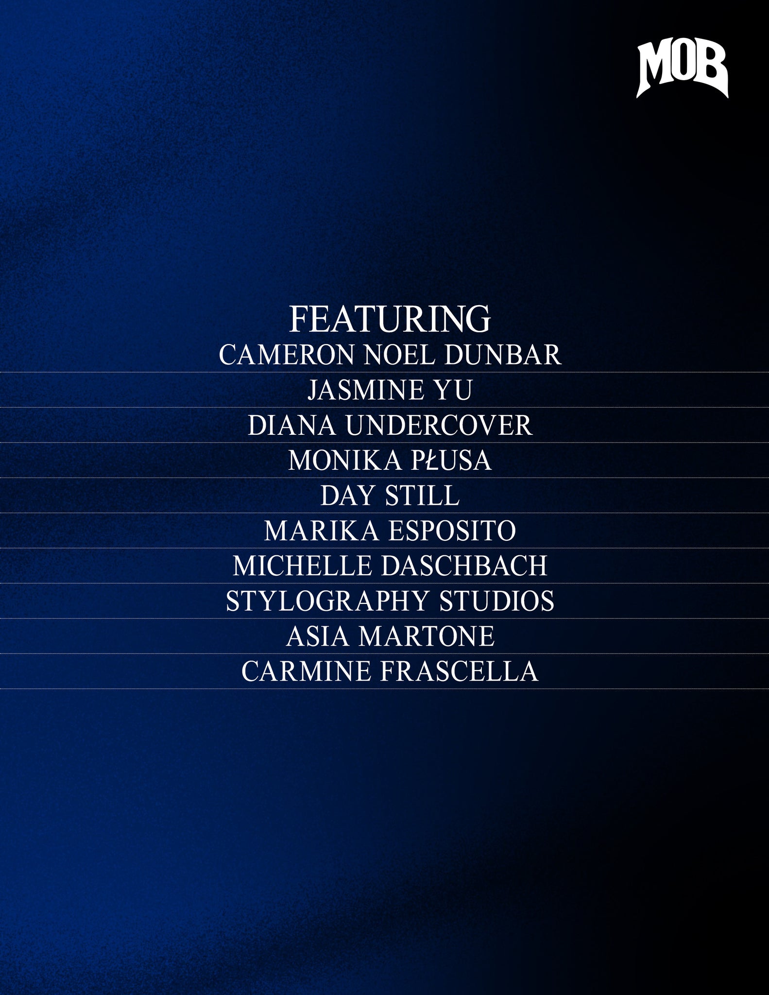 MOB JOURNAL | VOLUME FIFTY EIGHT | ISSUE #29