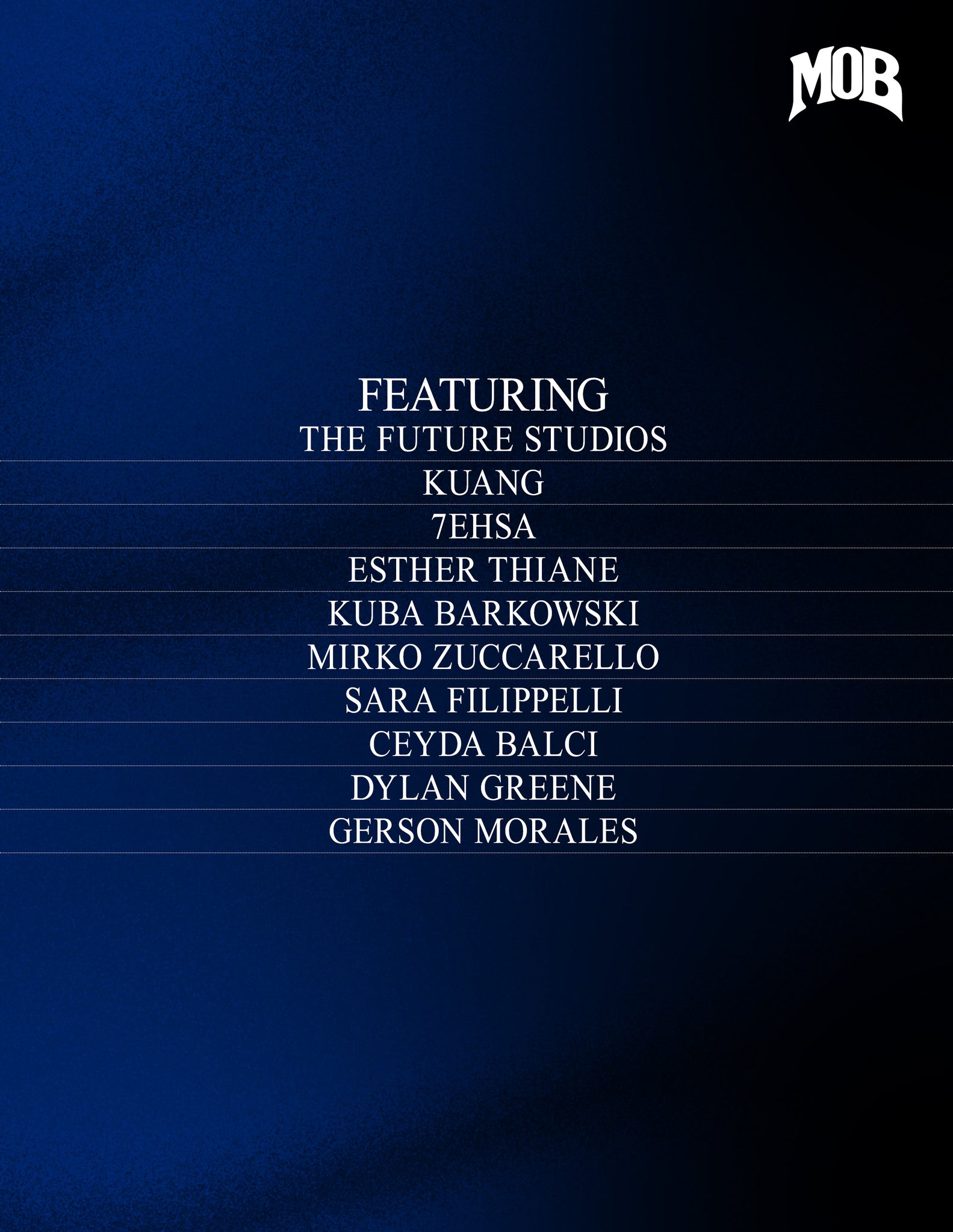 MOB JOURNAL | VOLUME FIFTY NINE | ISSUE #12