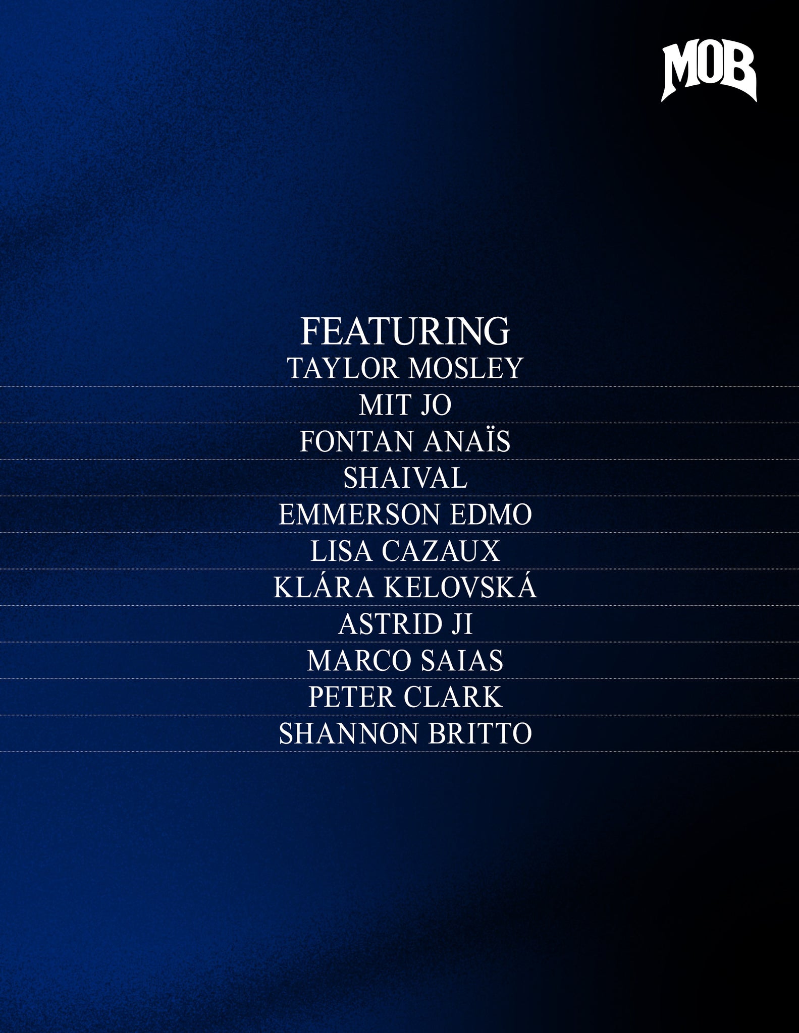 MOB JOURNAL | VOLUME FIFTY NINE | ISSUE #19