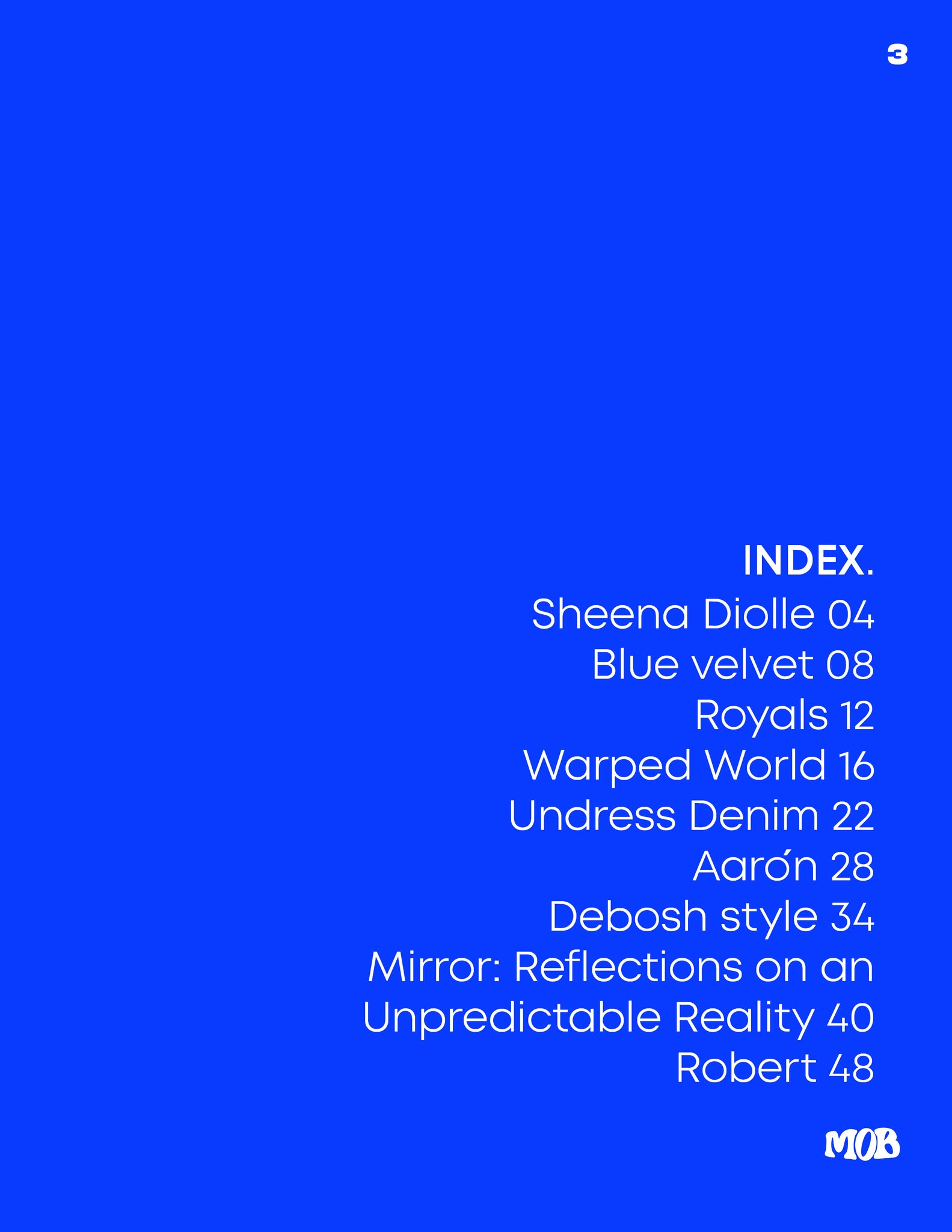 JOURNAL MOB | VOLUME VINGT-SIX | NUMÉRO 14