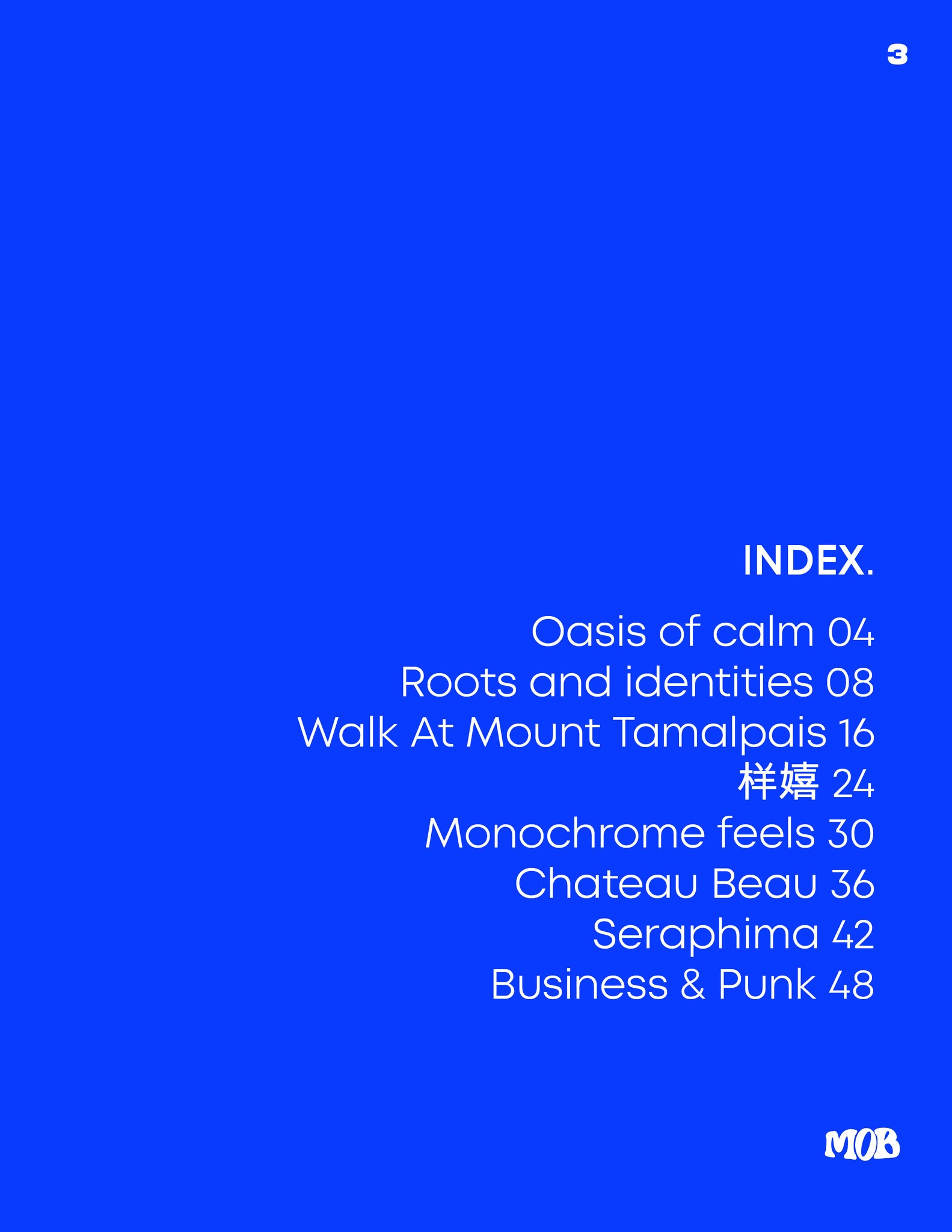 JOURNAL MOB | VOLUME VINGT-SIX | NUMÉRO 14