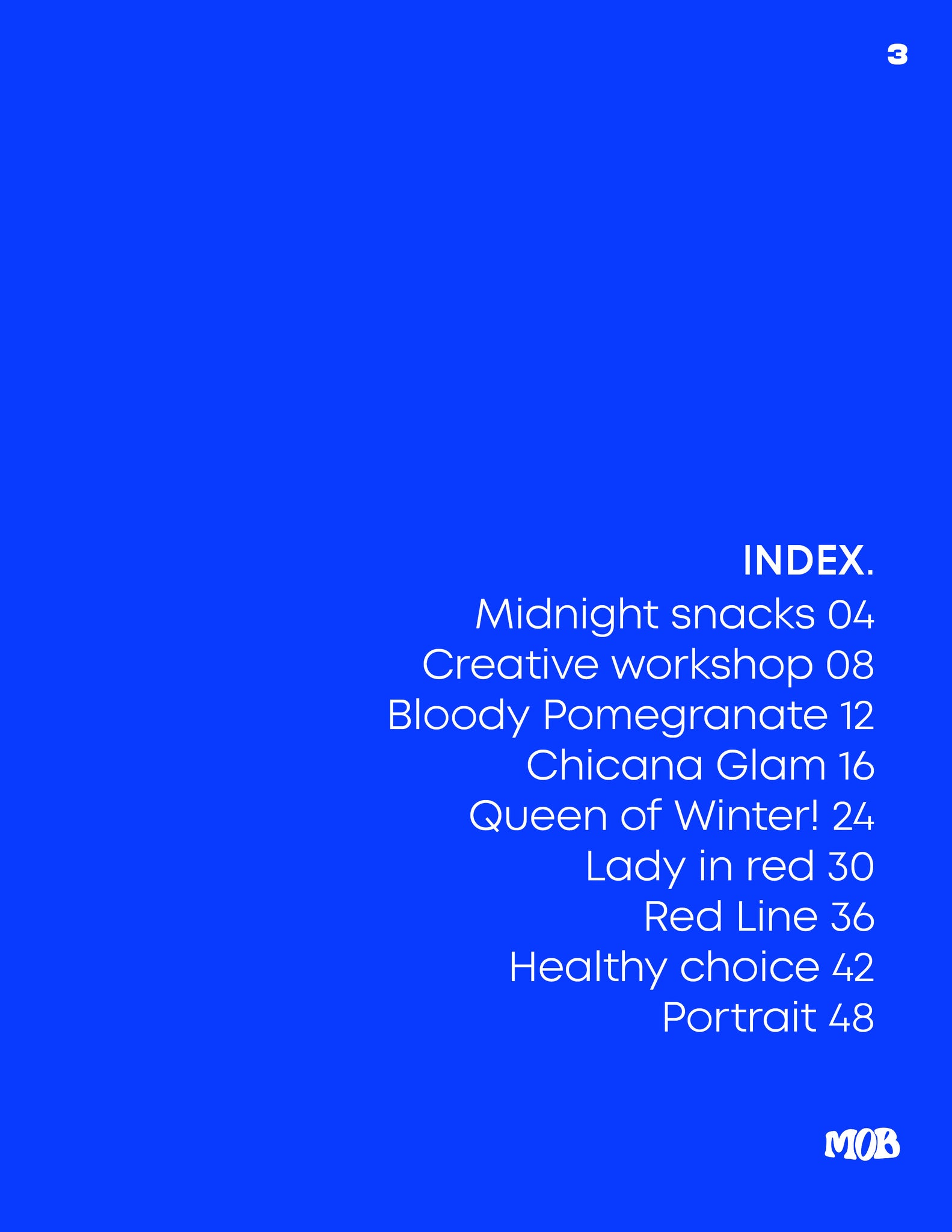 MOB JOURNAL | VOLUME THIRTY TWO | ISSUE #35
