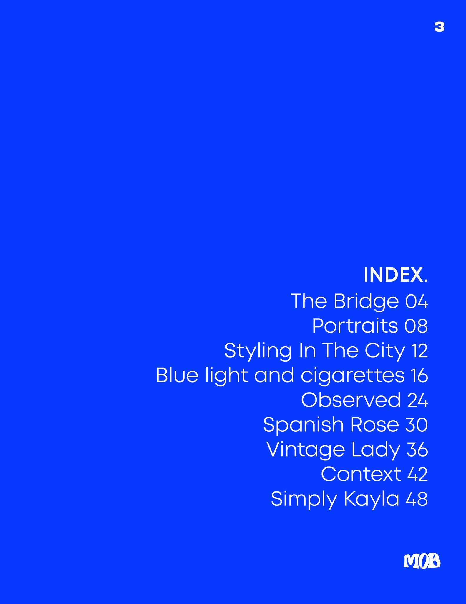 MOB JOURNAL | VOLUME THIRTY TWO | ISSUE #36