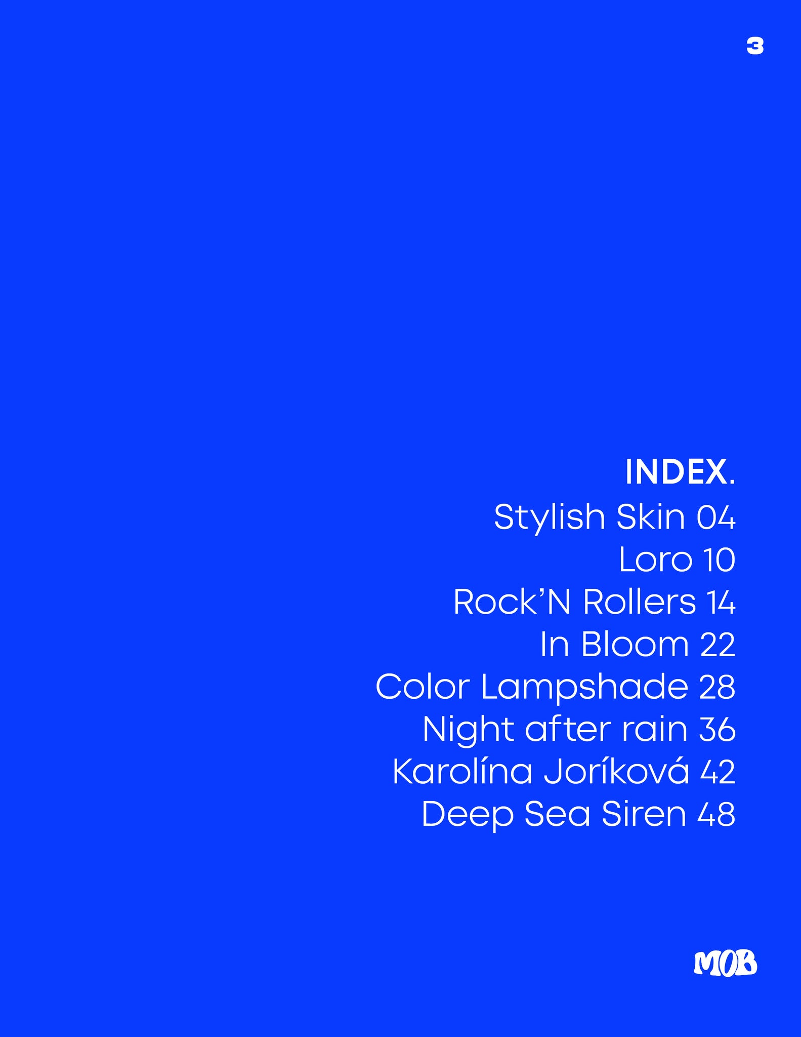 MOB JOURNAL | VOLUME THIRTY THREE | ISSUE #08