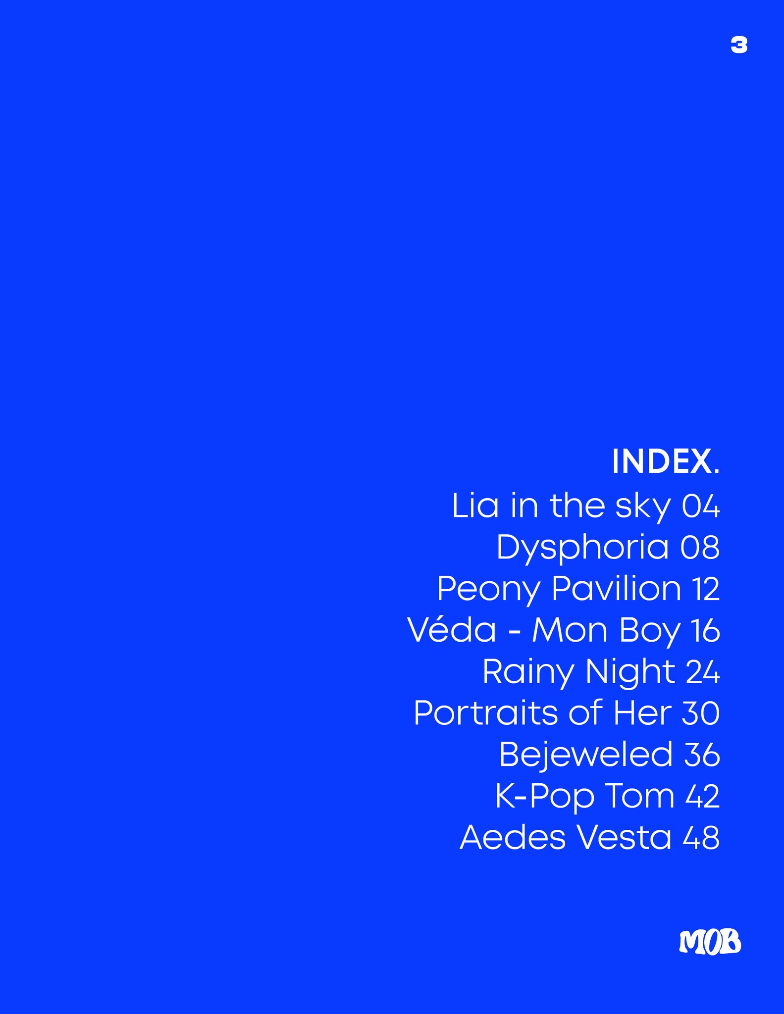 MOB JOURNAL | VOLUME THIRTY THREE | ISSUE #25