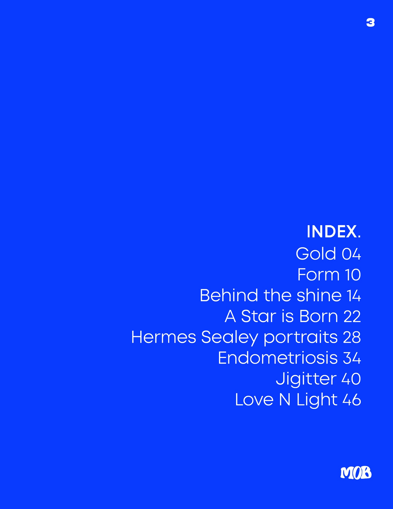 JOURNAL MOB | VOLUME VINGT-SIX | NUMÉRO 14