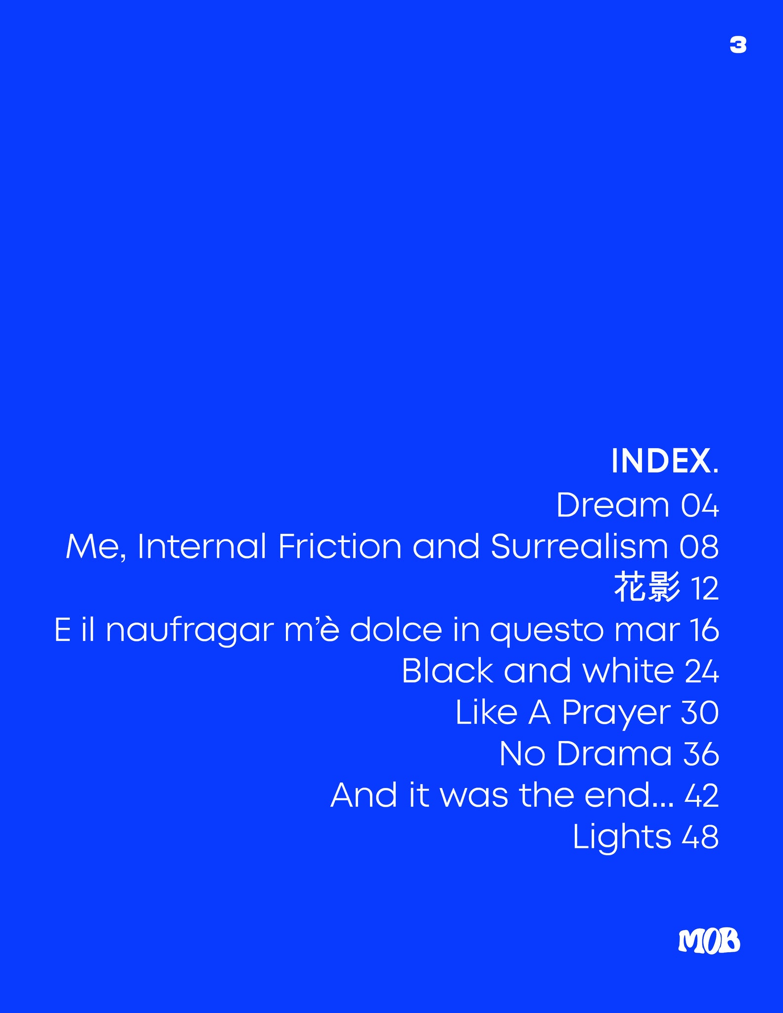 MOB JOURNAL | VOLUME THIRTY THREE | ISSUE #29