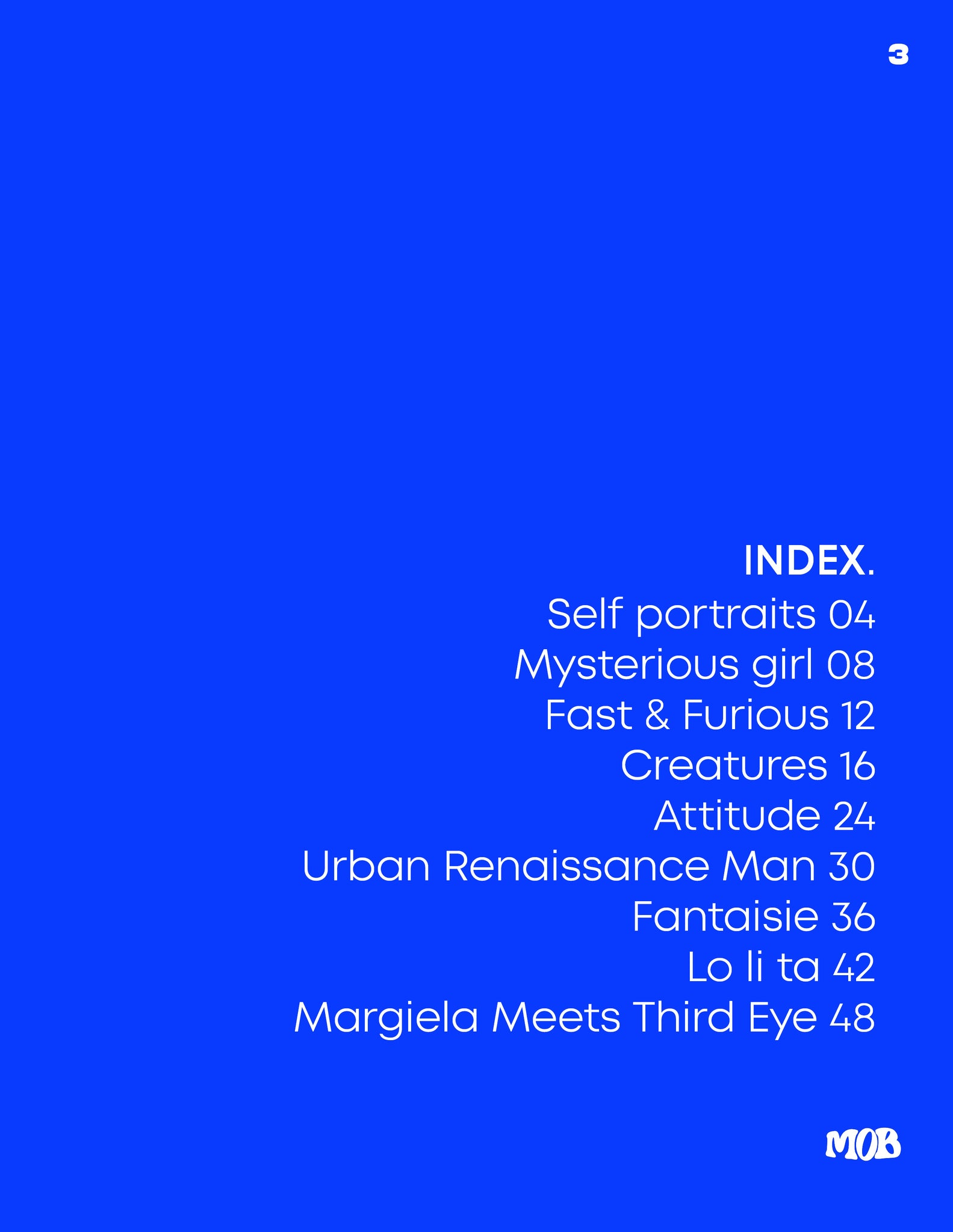 MOB JOURNAL | VOLUME THIRTY THREE | ISSUE #31