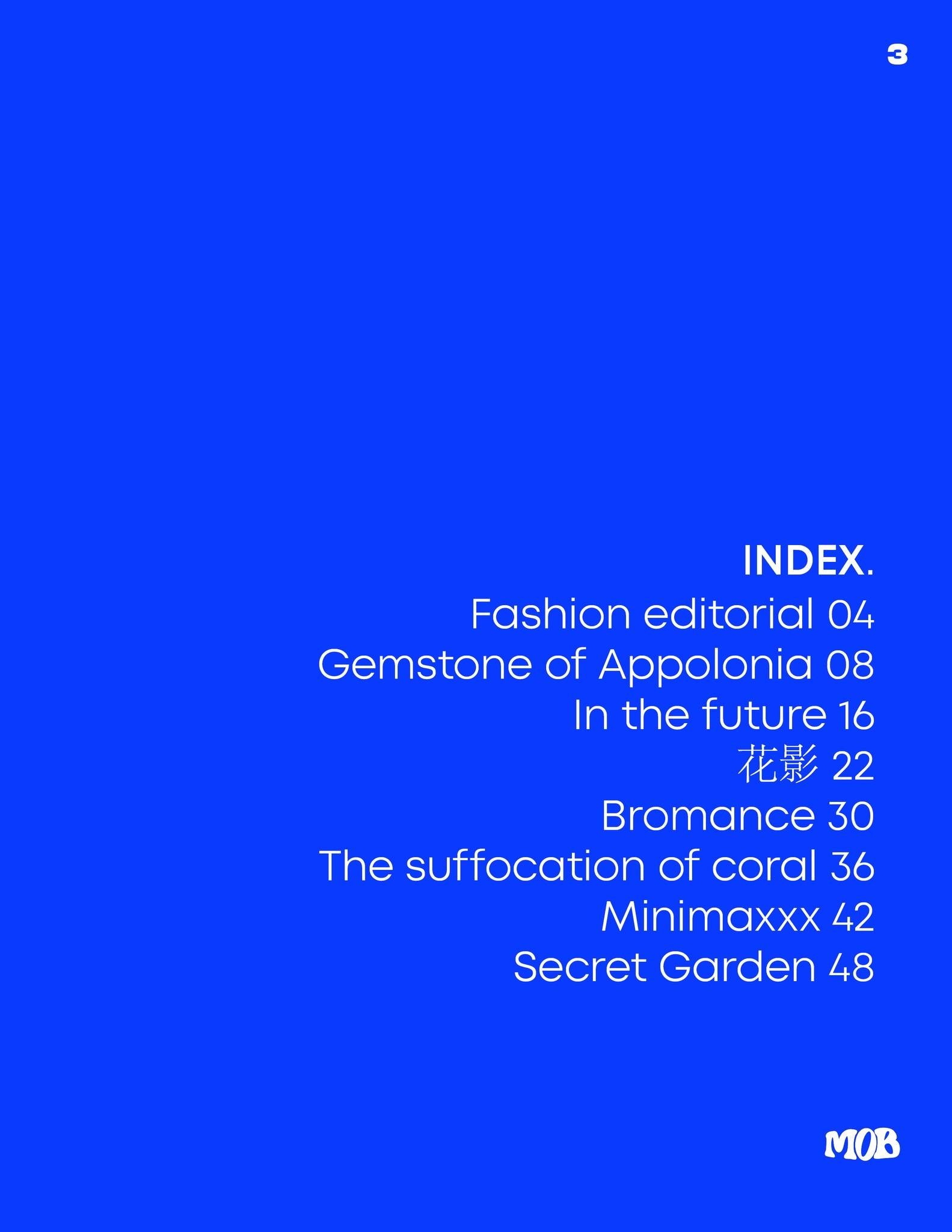 MOB JOURNAL | VOLUME THIRTY FOUR | ISSUE #05