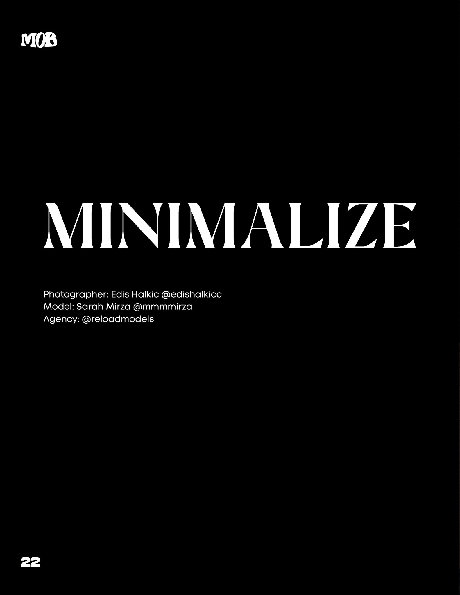 MOB JOURNAL | VOLUME THIRTY FOUR | ISSUE #03