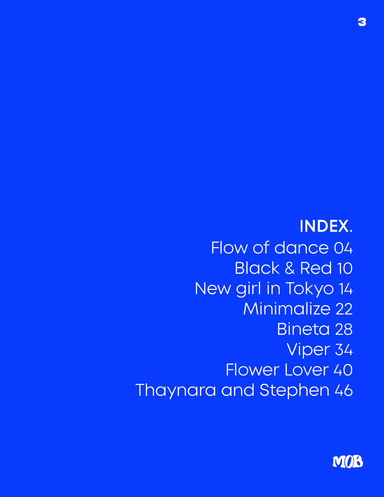 MOB JOURNAL | VOLUME THIRTY FOUR | ISSUE #03