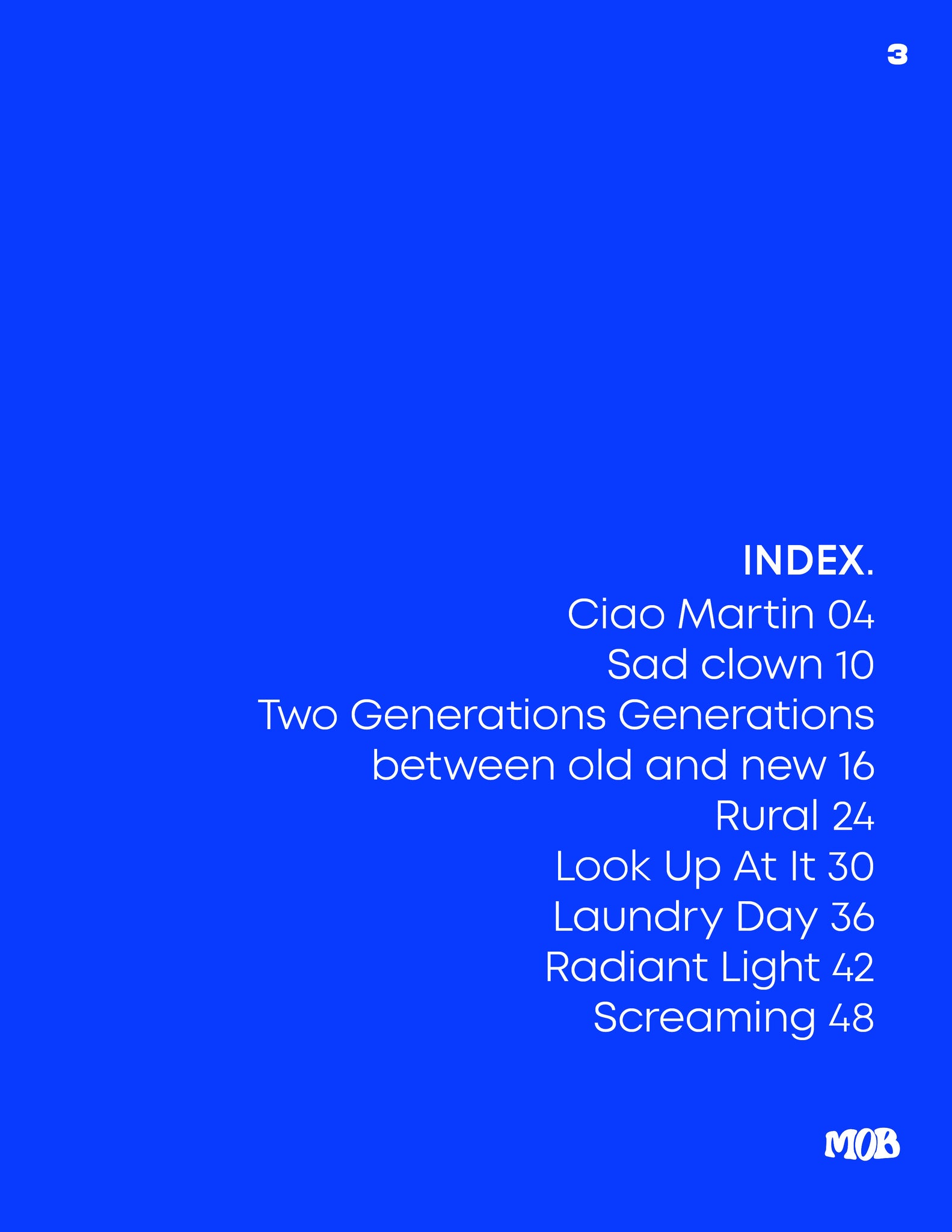 JOURNAL MOB | VOLUME VINGT-SIX | NUMÉRO 14