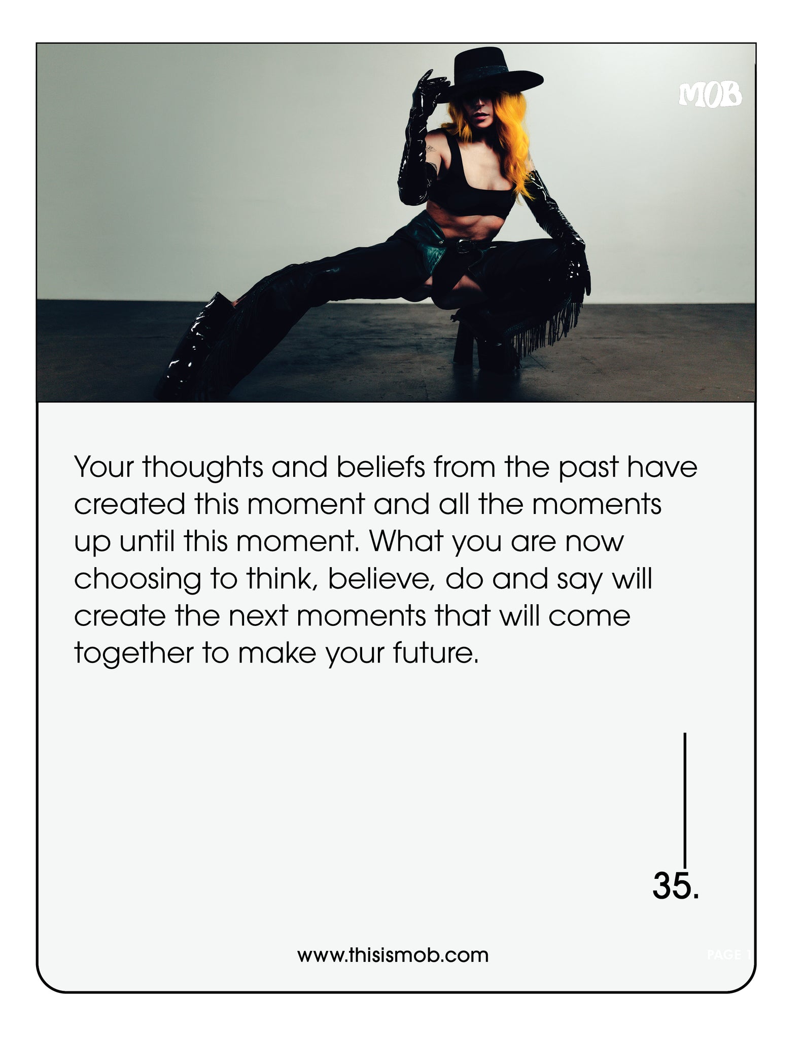 MOB JOURNAL | VOLUME THIRTY FIVE | ISSUE #03
