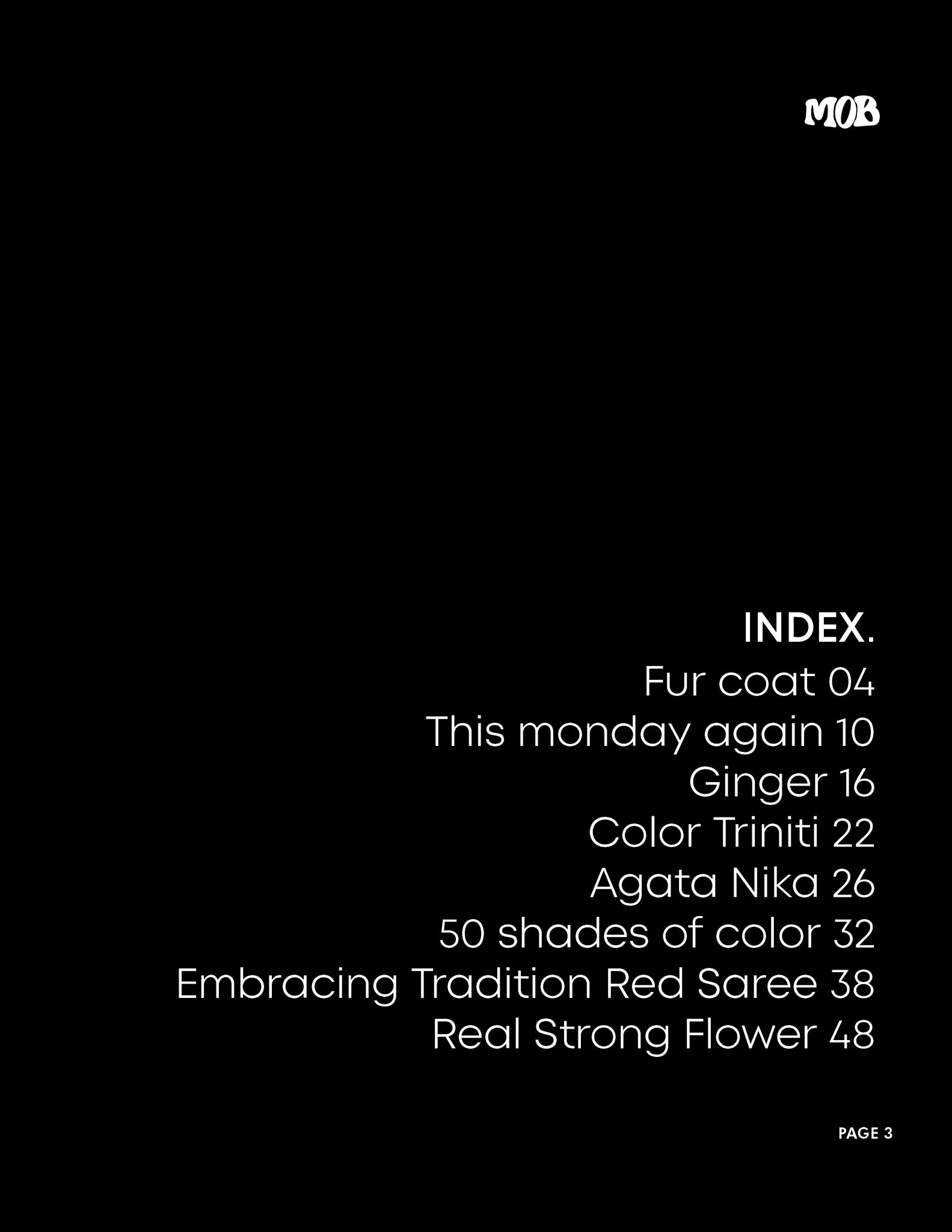 MOB JOURNAL | VOLUME THIRTY FIVE | ISSUE #09