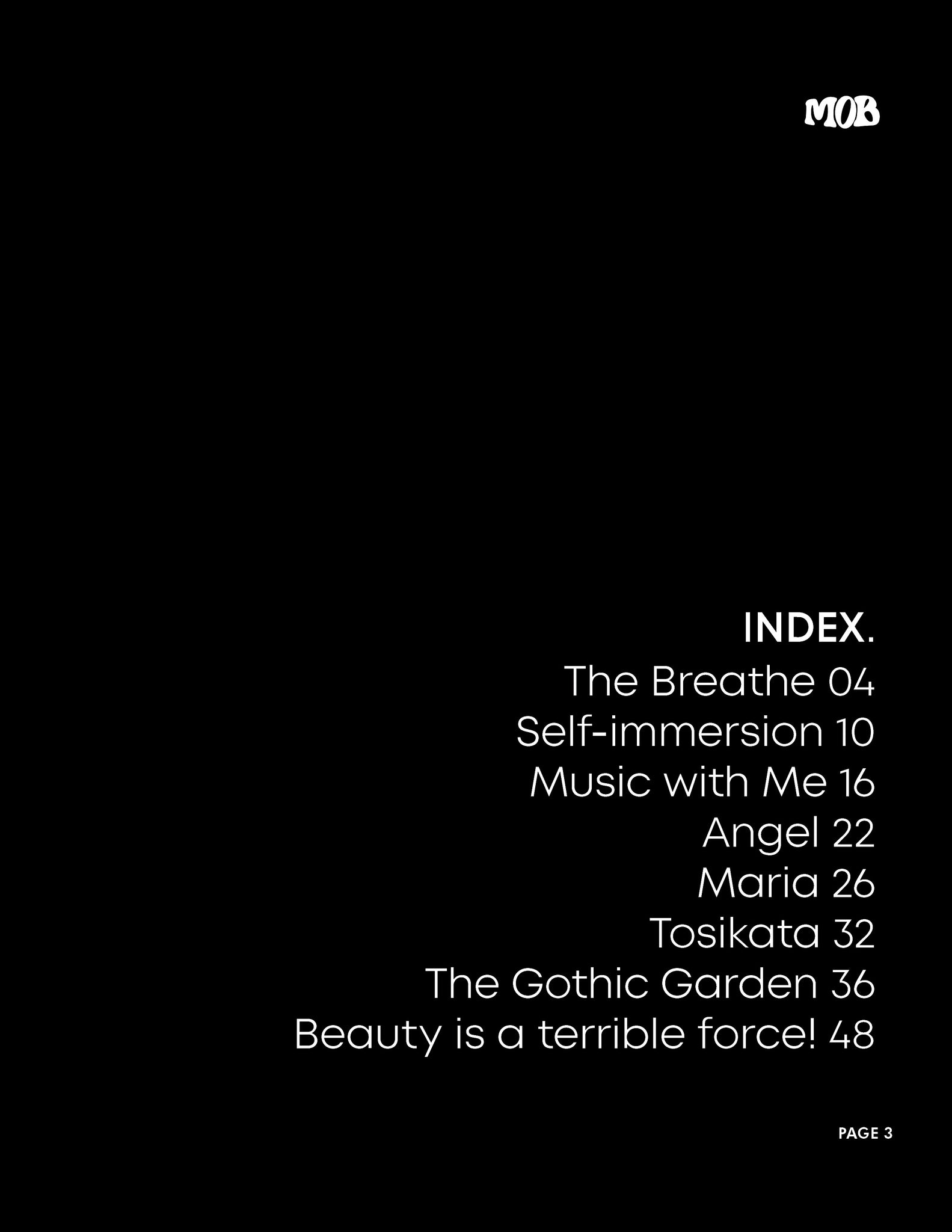 MOB JOURNAL | VOLUME THIRTY FIVE | ISSUE #13