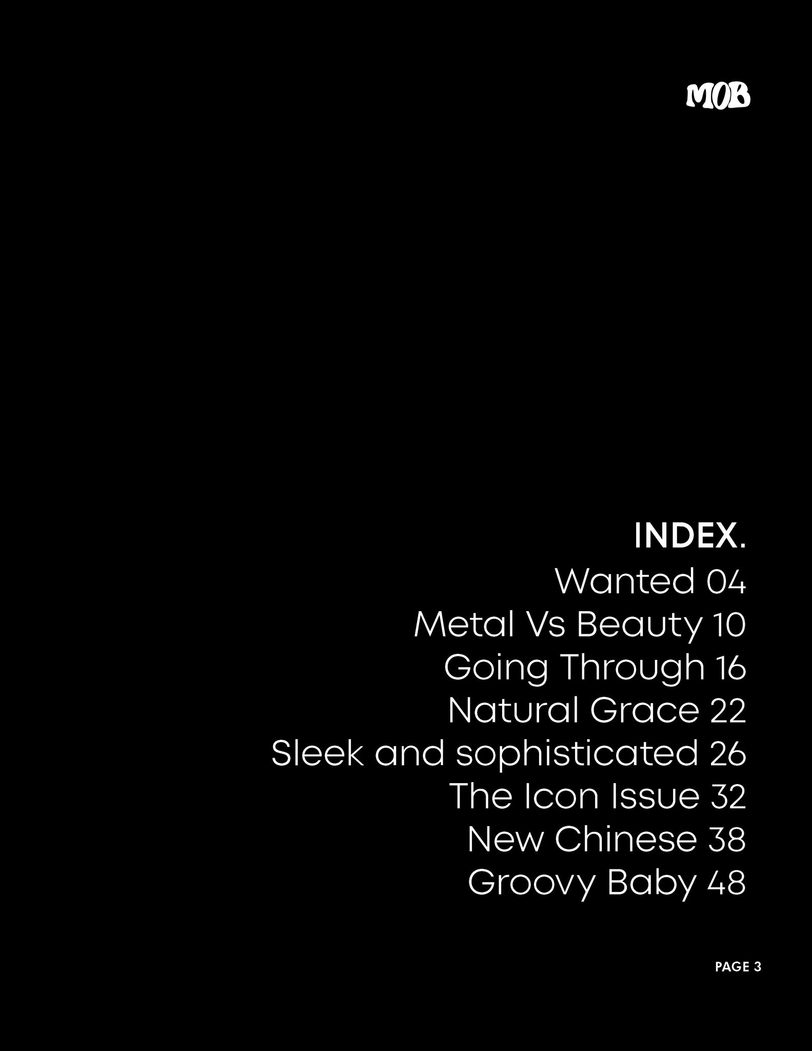 MOB JOURNAL | VOLUME THIRTY SIX | ISSUE #13