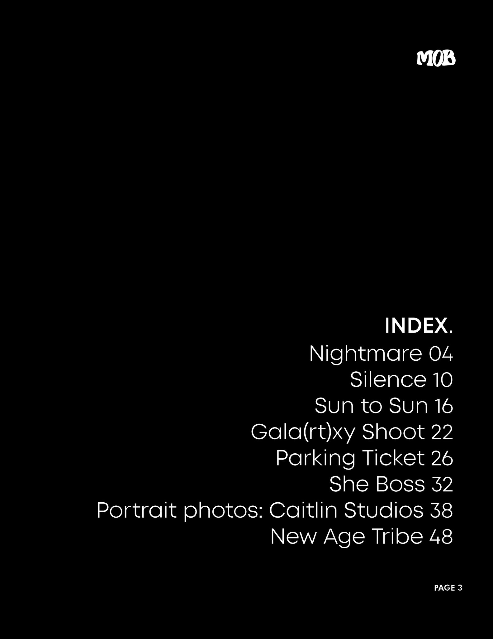 MOB JOURNAL | VOLUME THIRTY SIX | ISSUE #18