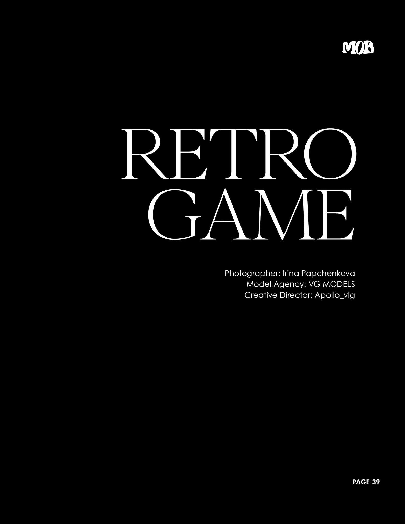 MOB JOURNAL | VOLUME THIRTY SIX | ISSUE #29