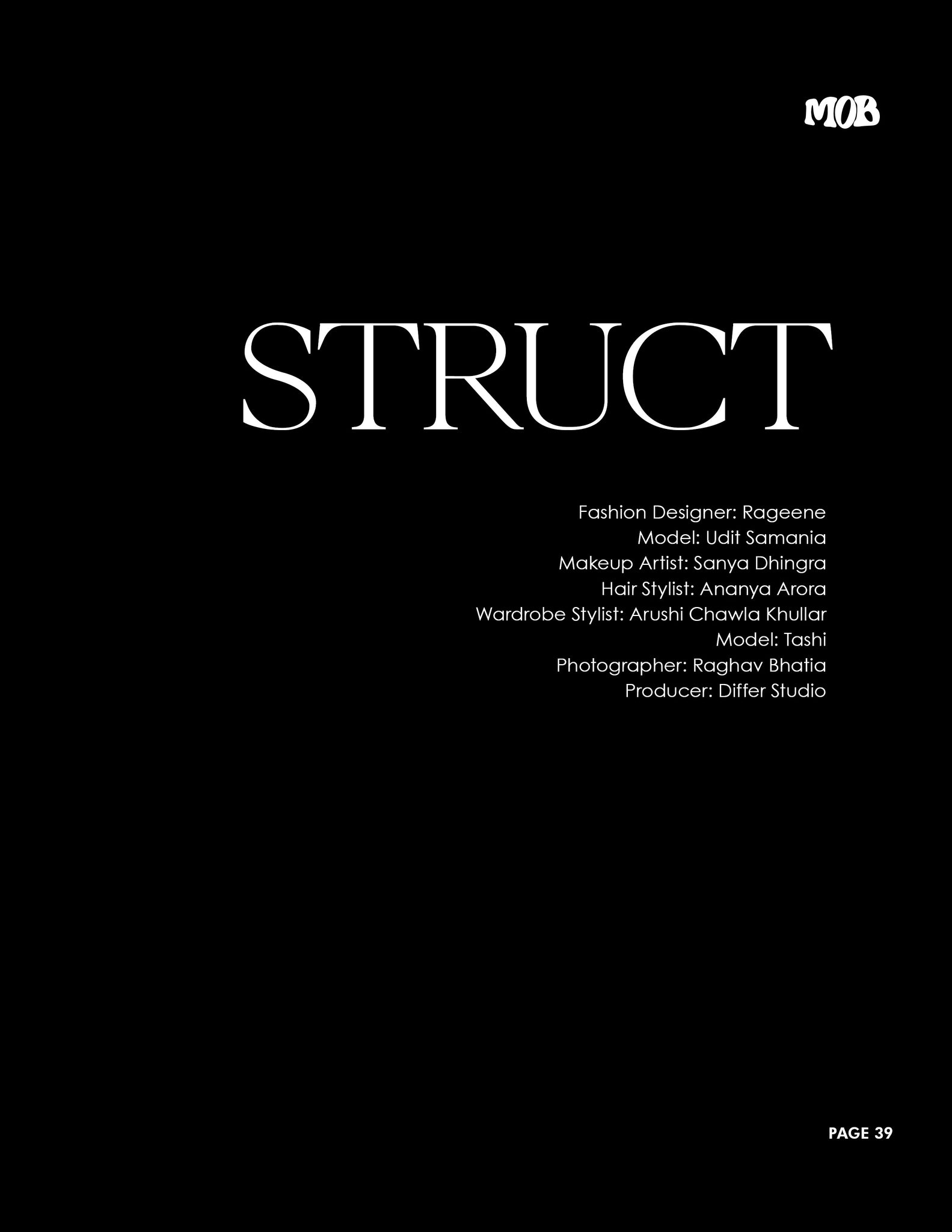 MOB JOURNAL | VOLUME THIRTY SIX | ISSUE #37