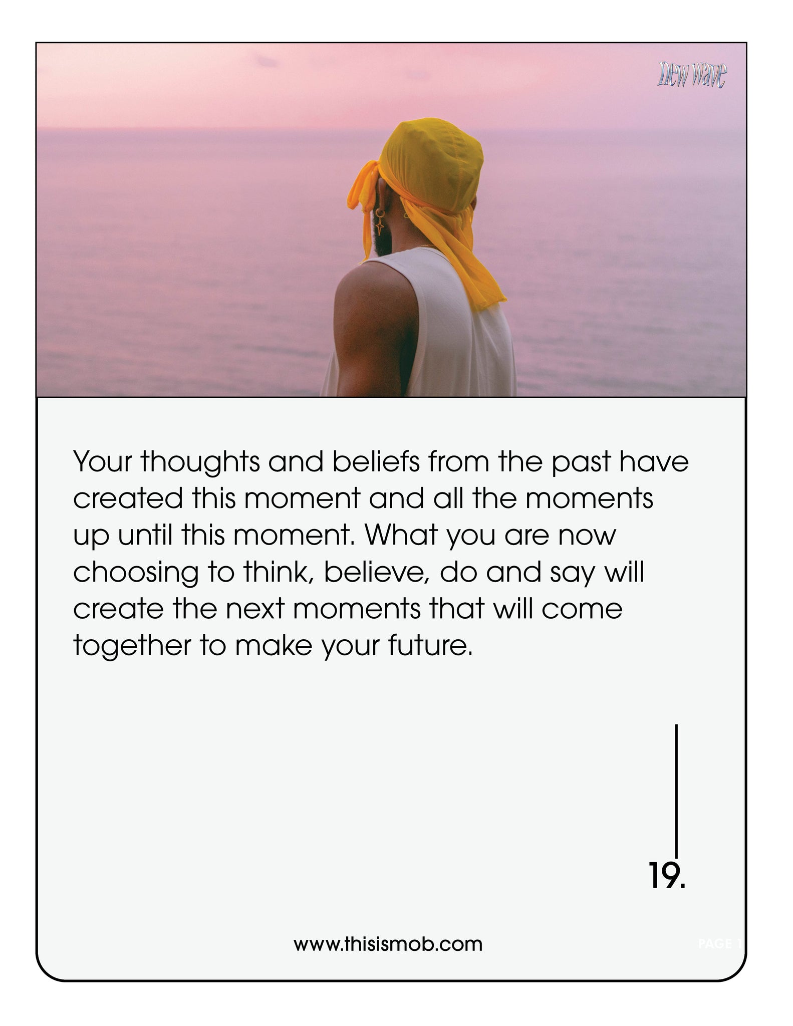 NEW WAVE | VOLUME NINETEEN | ISSUE #01