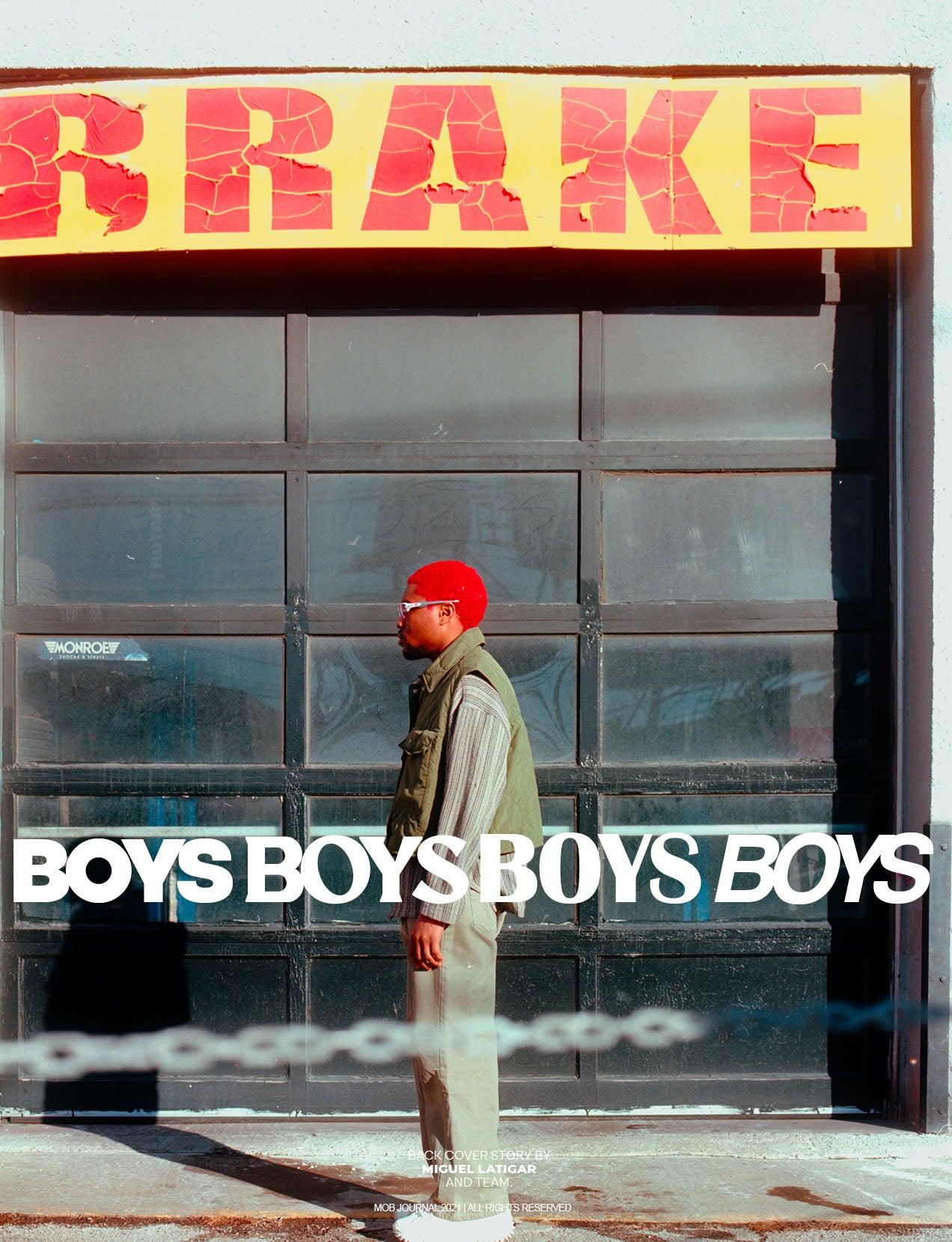 BOYS BOYS BOYS BOYS | VOLUME TEN | ISSUE #15 - Mob Journal