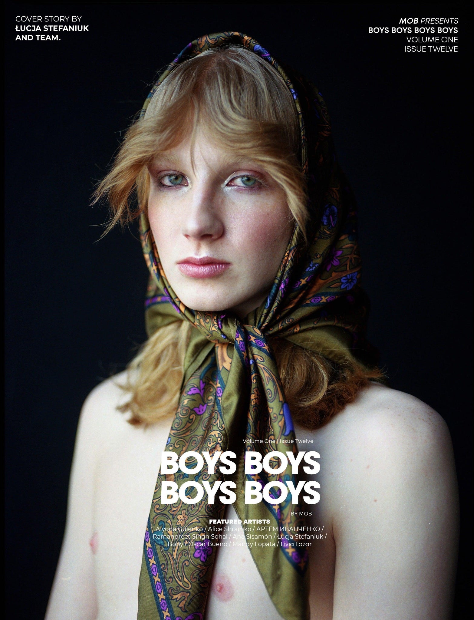 BOYS BOYS BOYS BOYS | VOLUME ONE | ISSUE #12 - Mob Journal