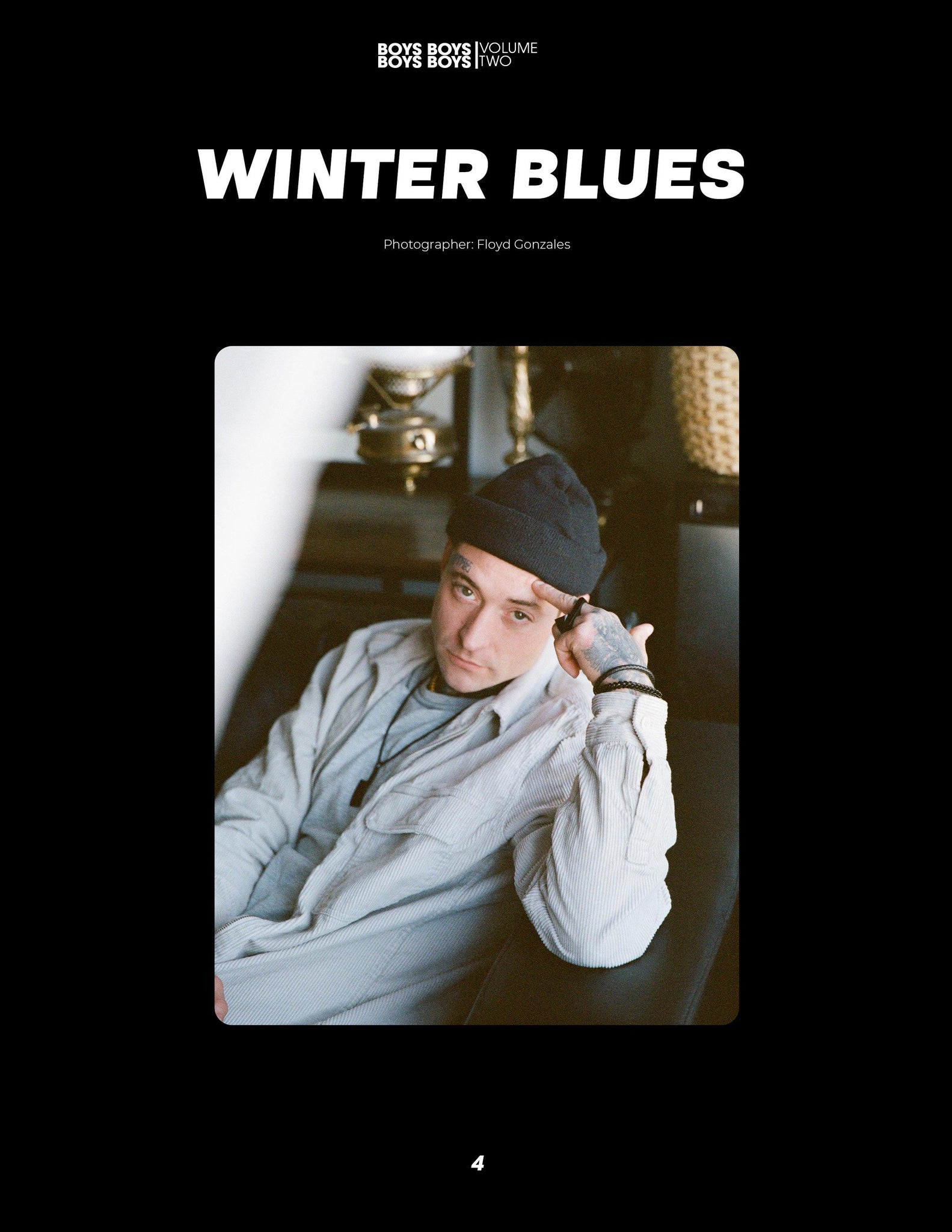 BOYS BOYS BOYS BOYS | VOLUME TWO | ISSUE #04 - Mob Journal