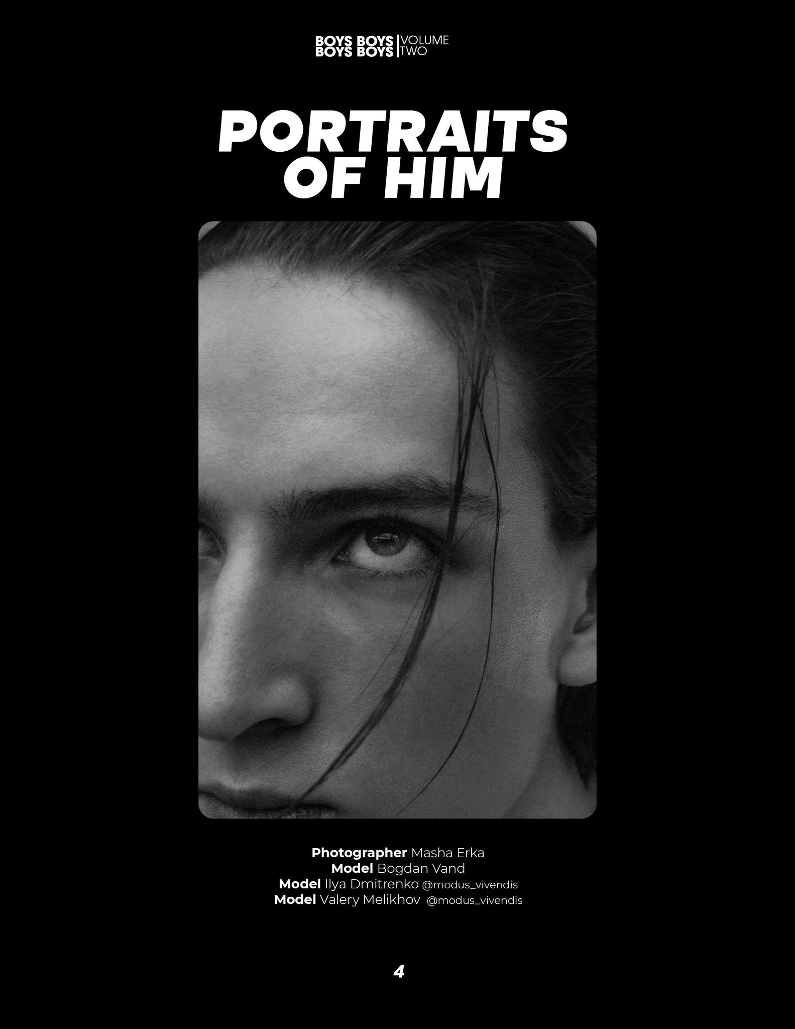 BOYS BOYS BOYS BOYS | VOLUME TWO | ISSUE #01 - Mob Journal