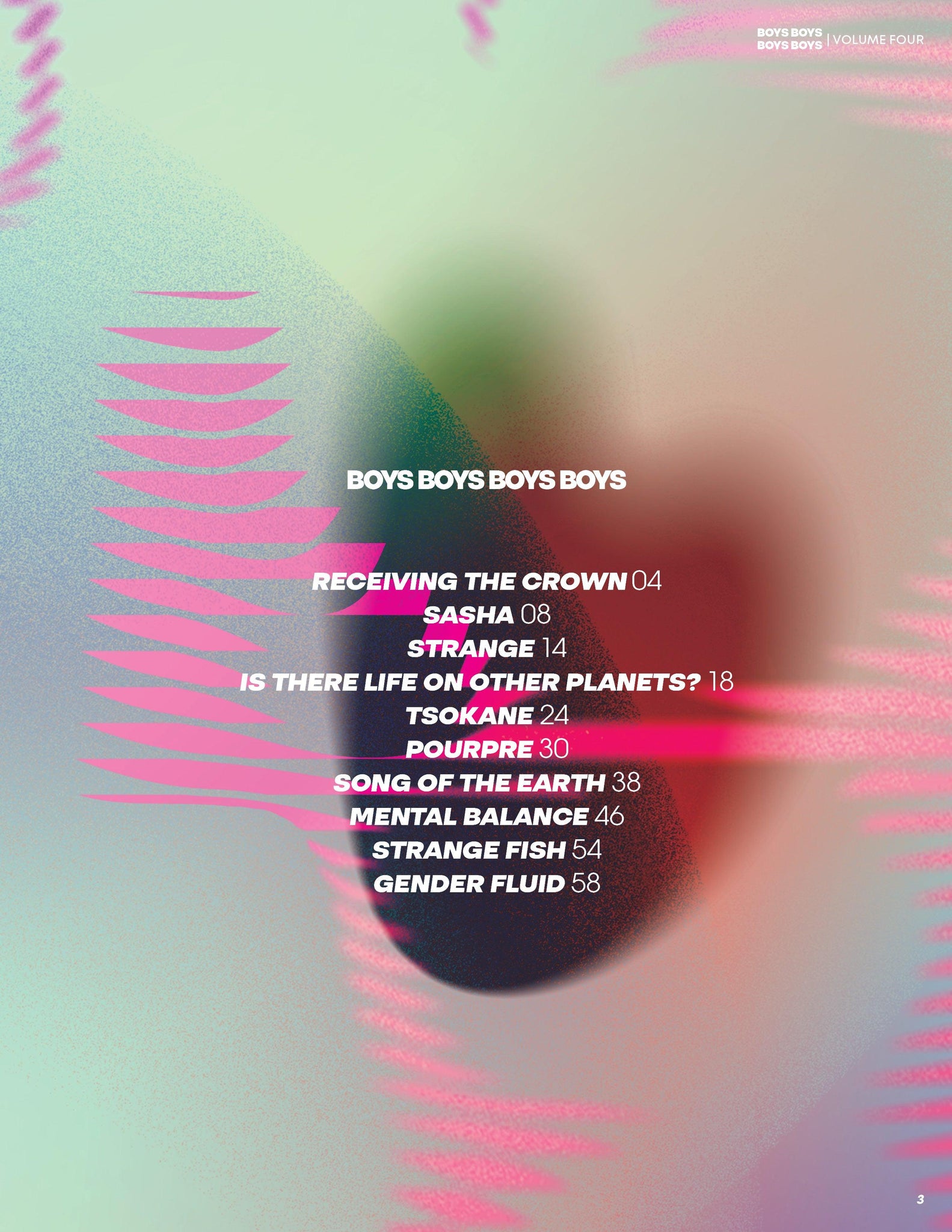 BOYS BOYS BOYS BOYS | VOLUME FOUR | ISSUE #04 - Mob Journal