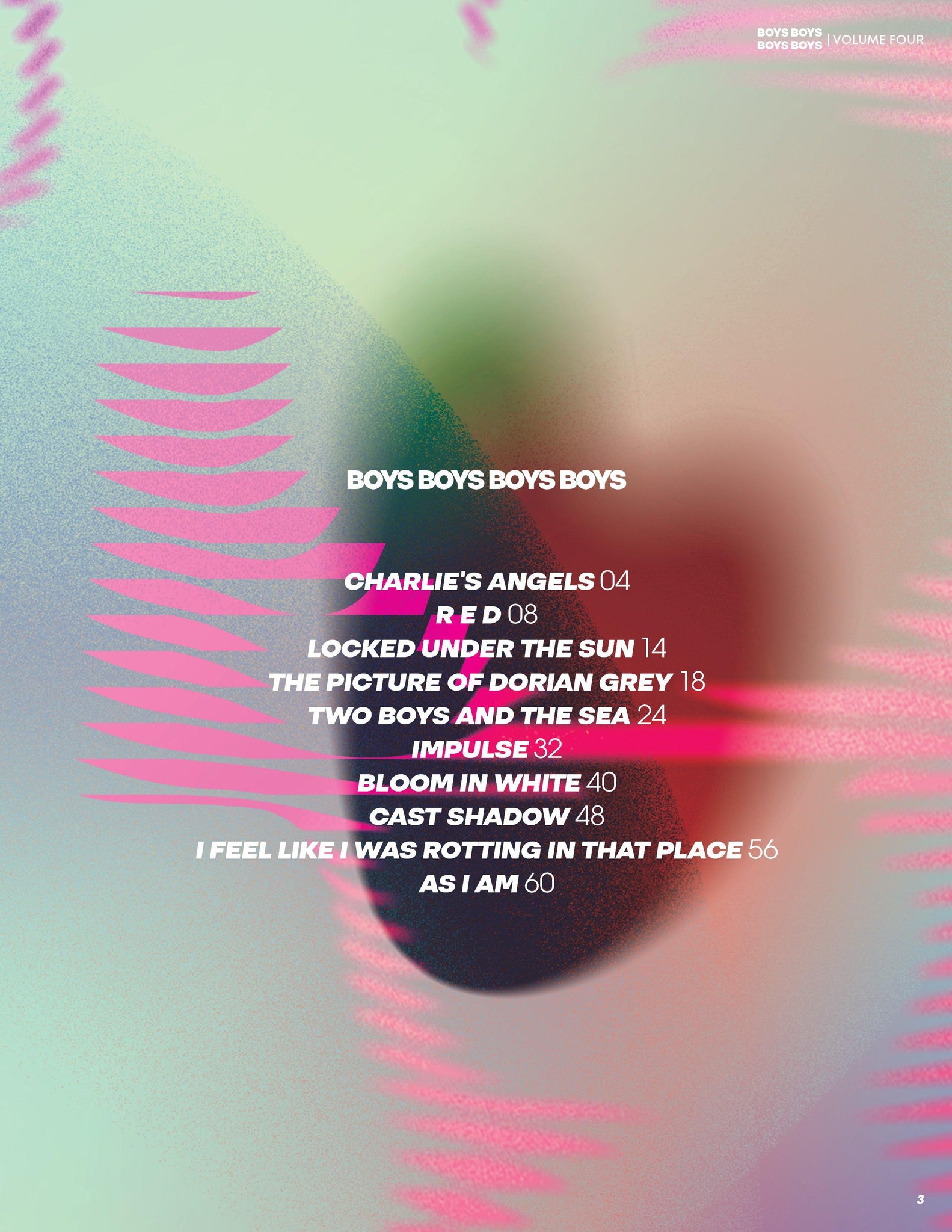 BOYS BOYS BOYS BOYS | VOLUME FOUR | ISSUE #06 - Mob Journal