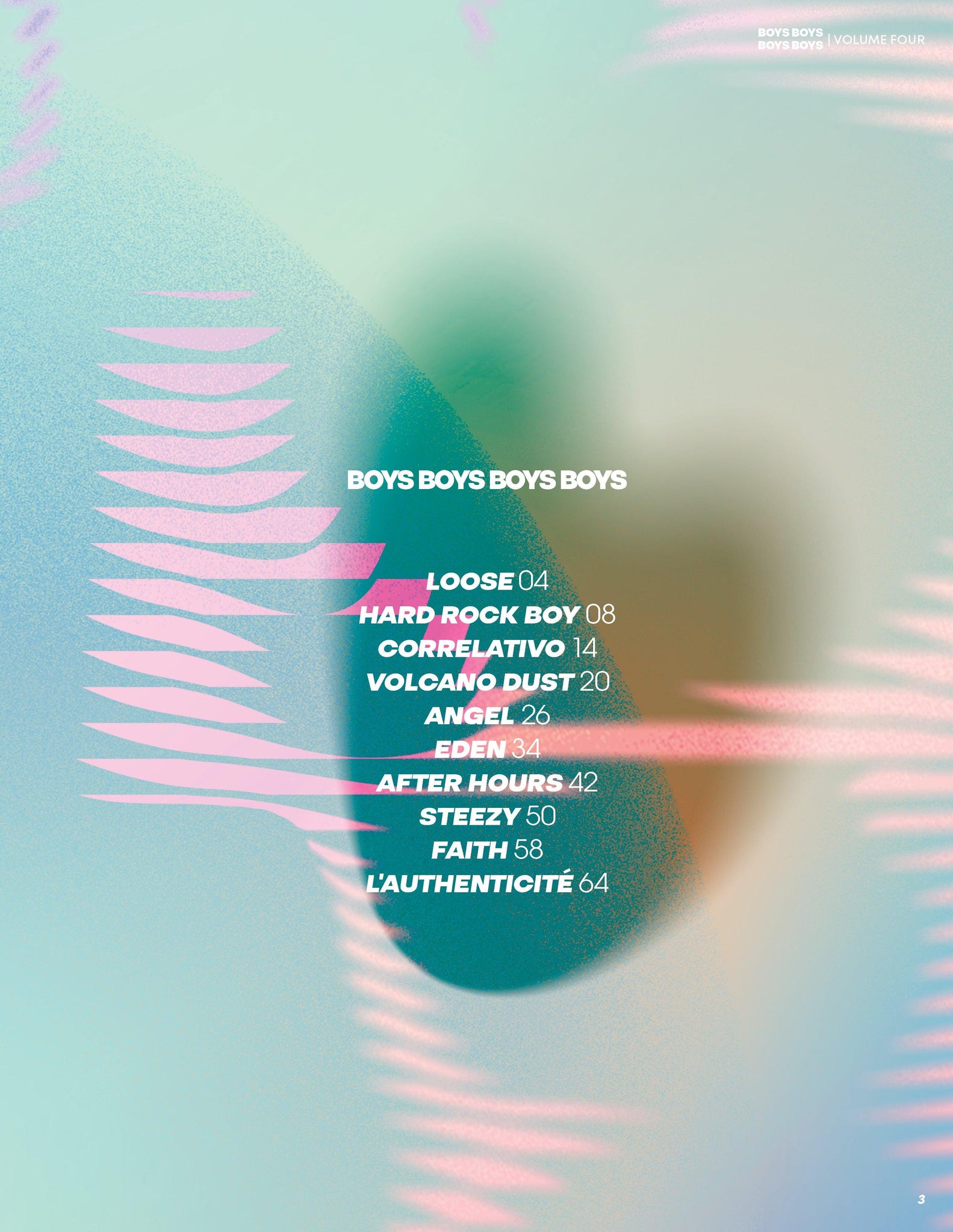 BOYS BOYS BOYS BOYS | VOLUME FOUR | ISSUE #08 - Mob Journal