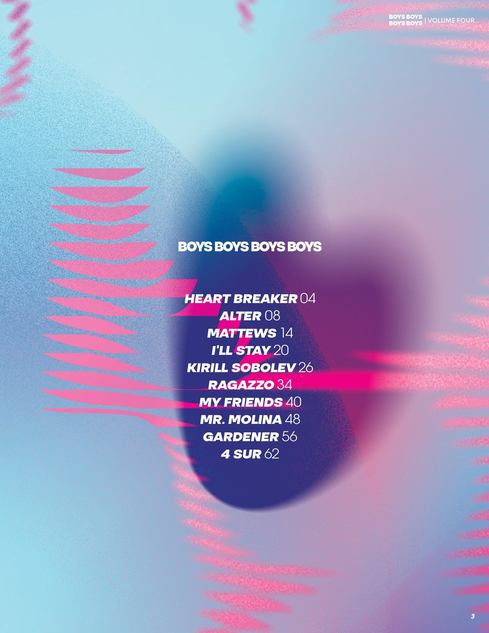 BOYS BOYS BOYS BOYS | VOLUME FOUR | ISSUE #11 - Mob Journal