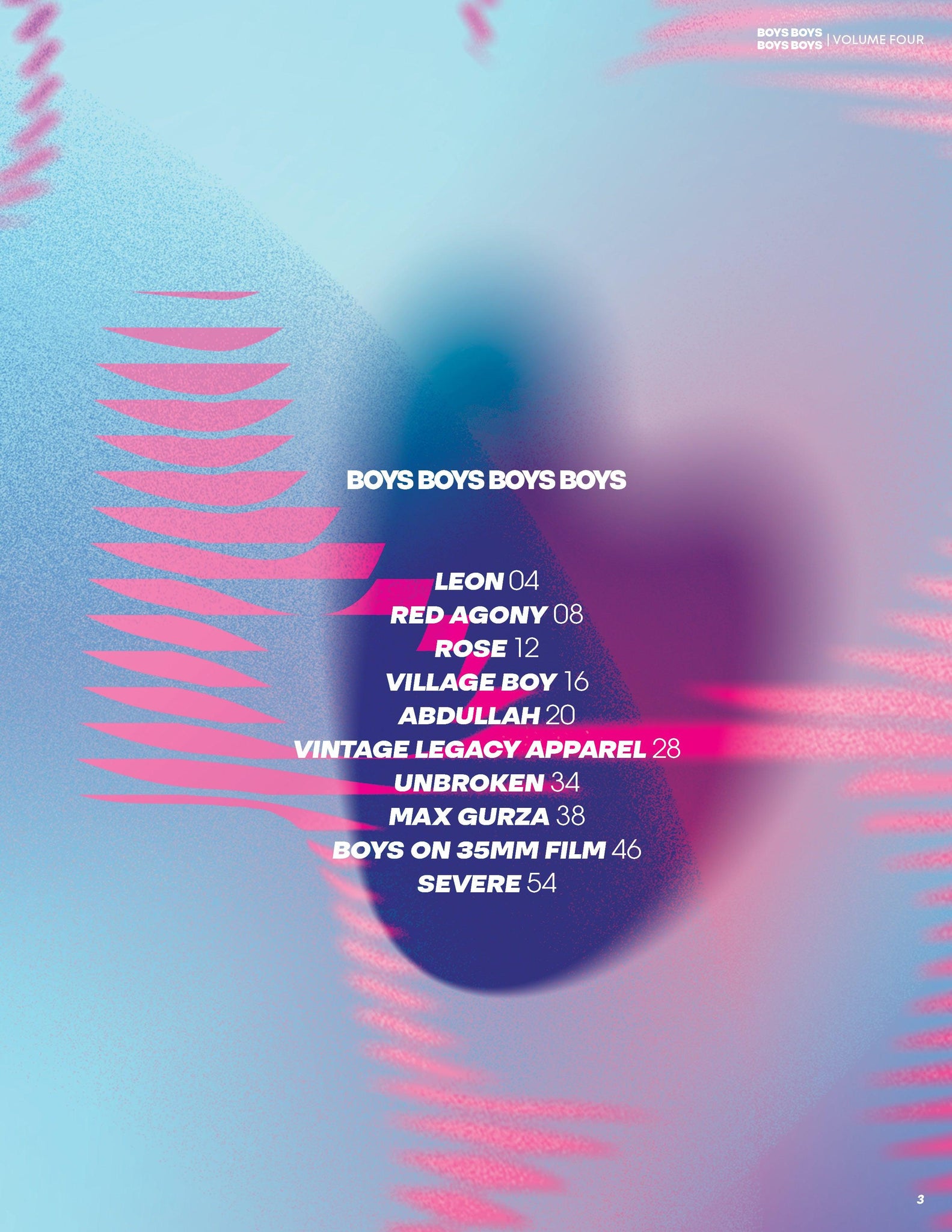 BOYS BOYS BOYS BOYS | VOLUME FOUR | ISSUE #20 - Mob Journal