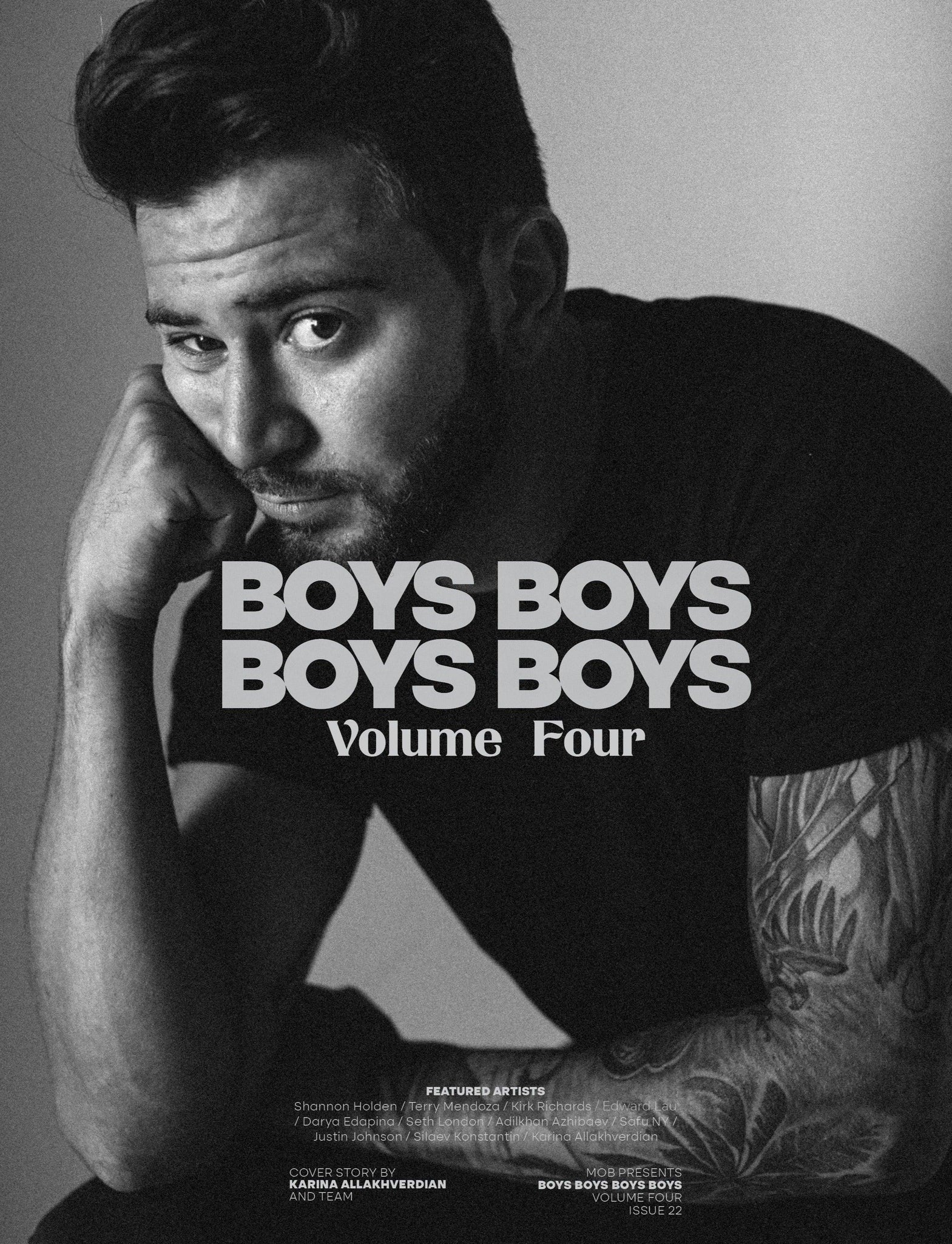 BOYS BOYS BOYS BOYS | VOLUME FOUR | ISSUE #22 - Mob Journal
