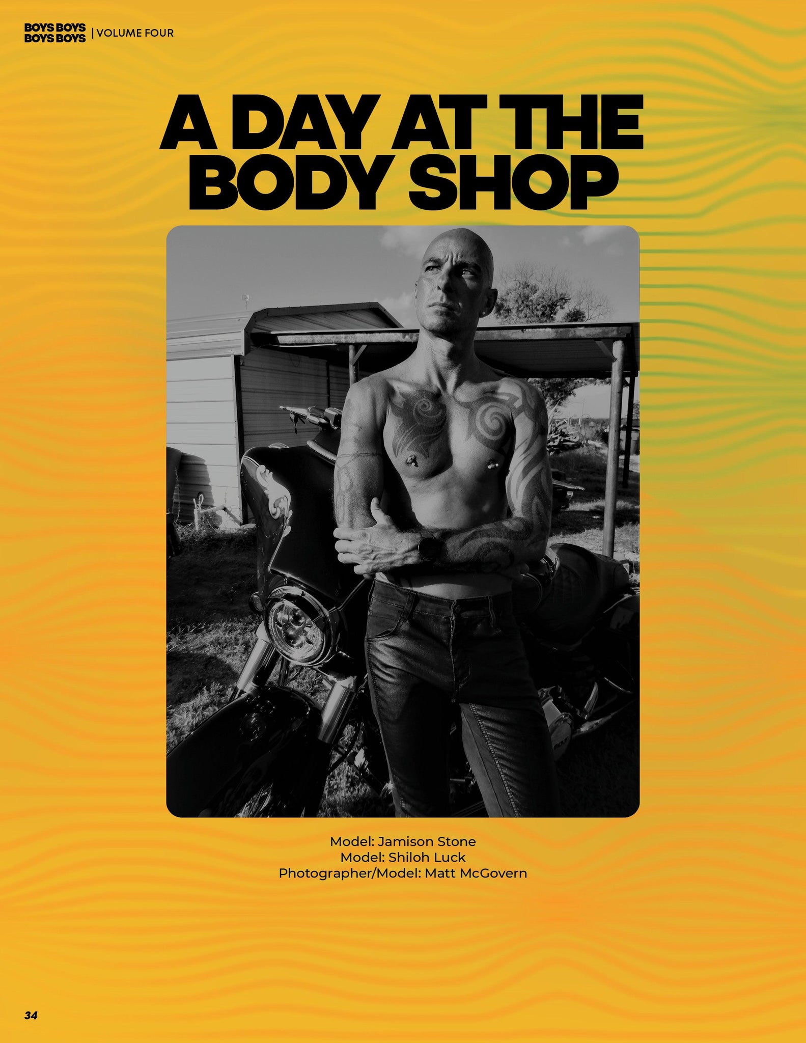 BOYS BOYS BOYS BOYS | VOLUME FOUR | ISSUE #25 - Mob Journal