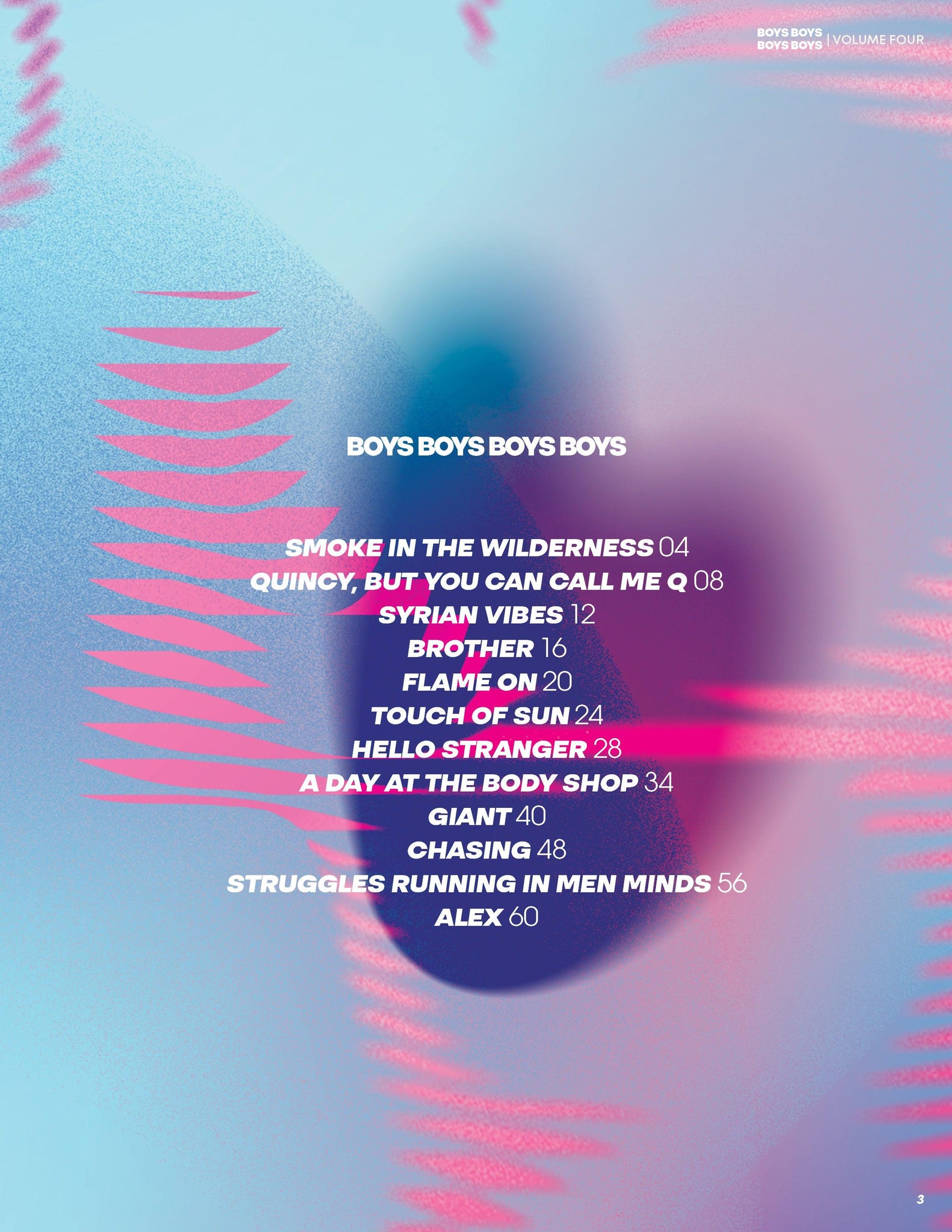 BOYS BOYS BOYS BOYS | VOLUME FOUR | ISSUE #25 - Mob Journal