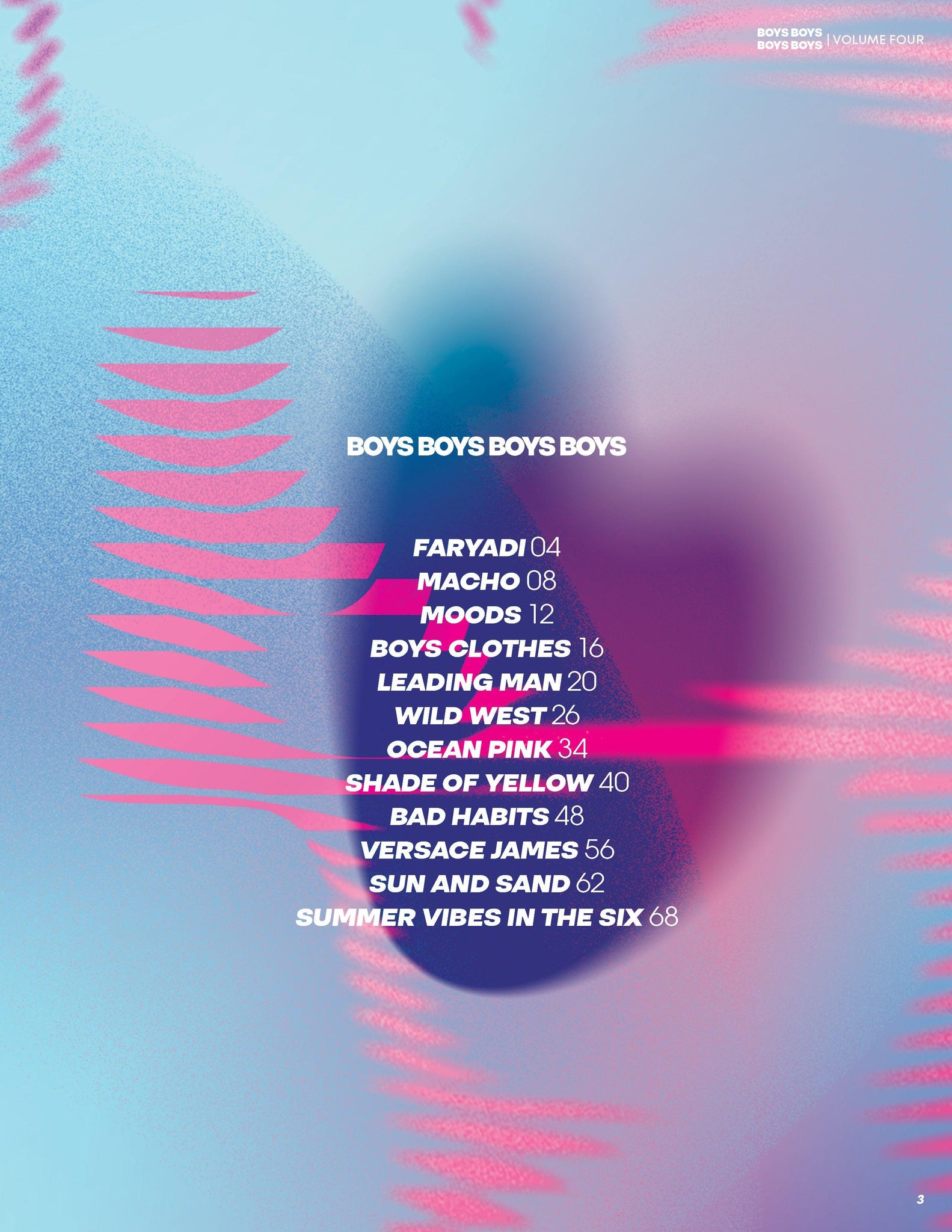 BOYS BOYS BOYS BOYS | VOLUME FOUR | ISSUE #27 - Mob Journal