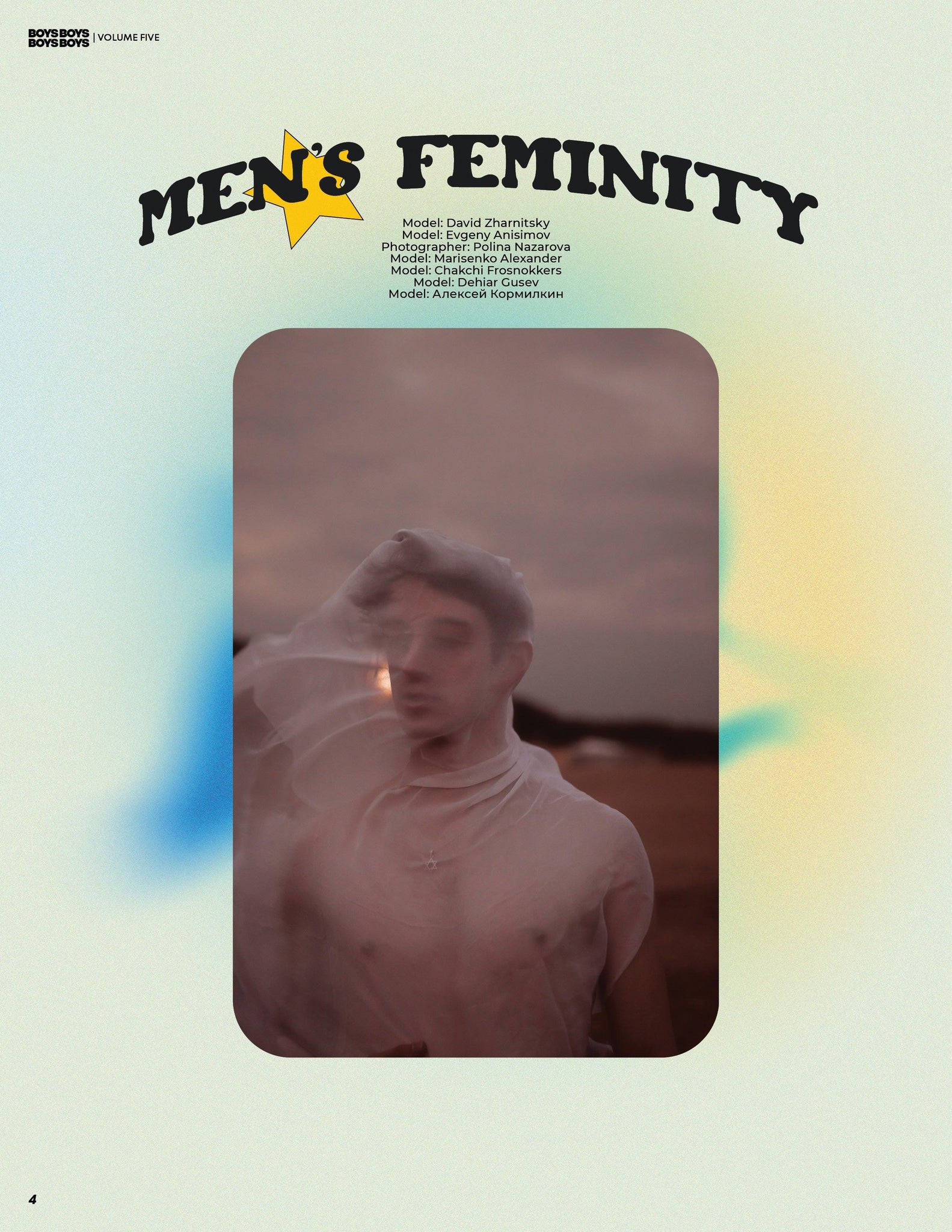 BOYS BOYS BOYS BOYS | VOLUME FIVE | ISSUE #04 - Mob Journal