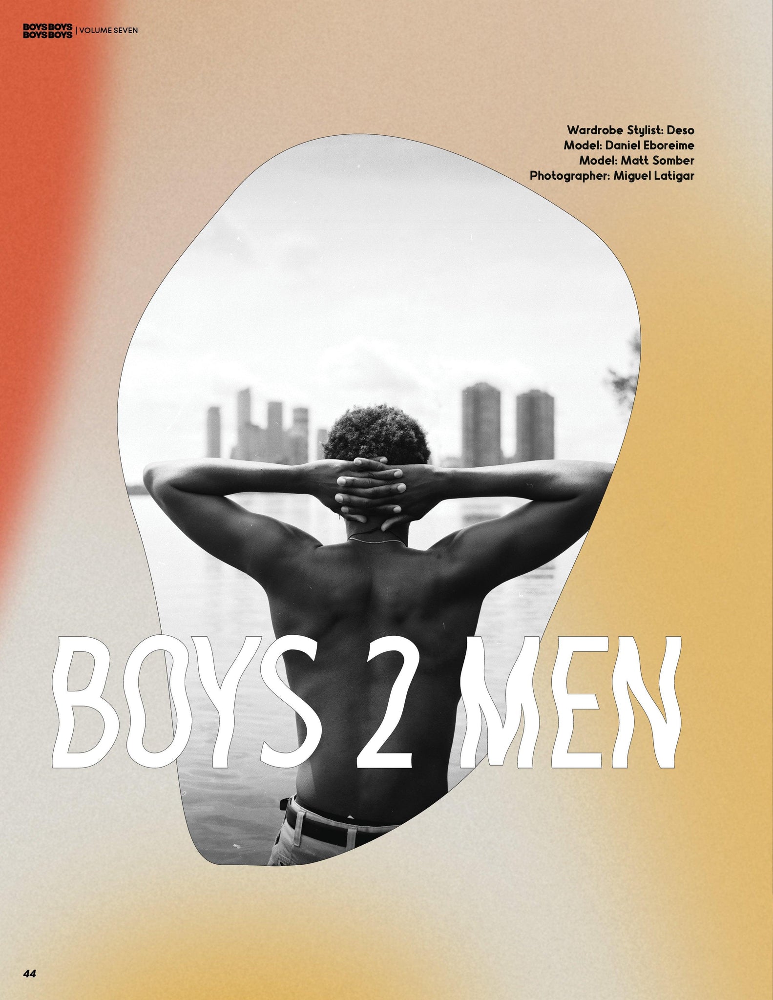 BOYS BOYS BOYS BOYS | VOLUME SEVEN | ISSUE #02 - Mob Journal